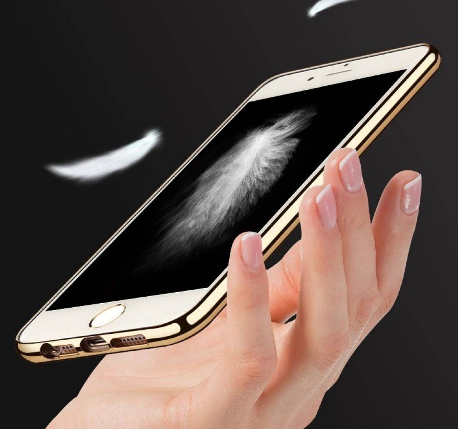 Apple iPhone X / iPhone XS Handyhülle Backcover Schwarz