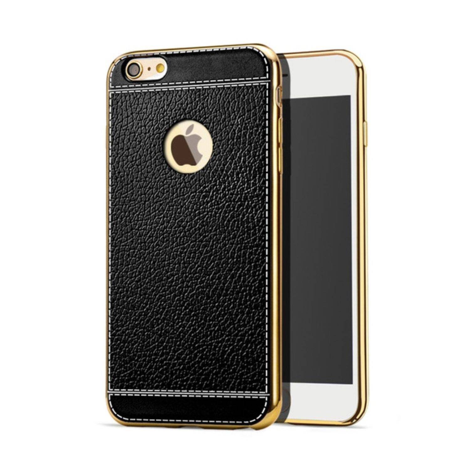 Apple iPhone X / iPhone XS Handyhülle Backcover Braun