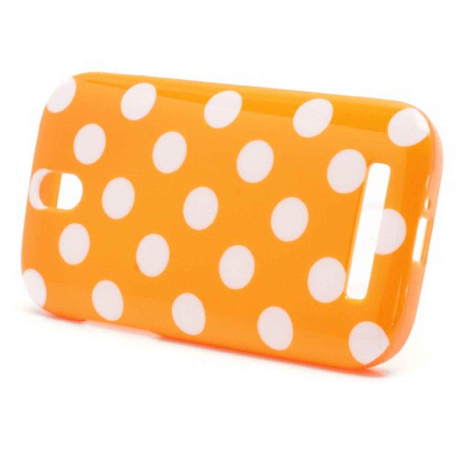 HTC One ST T528t Handyhülle Backcover Orange