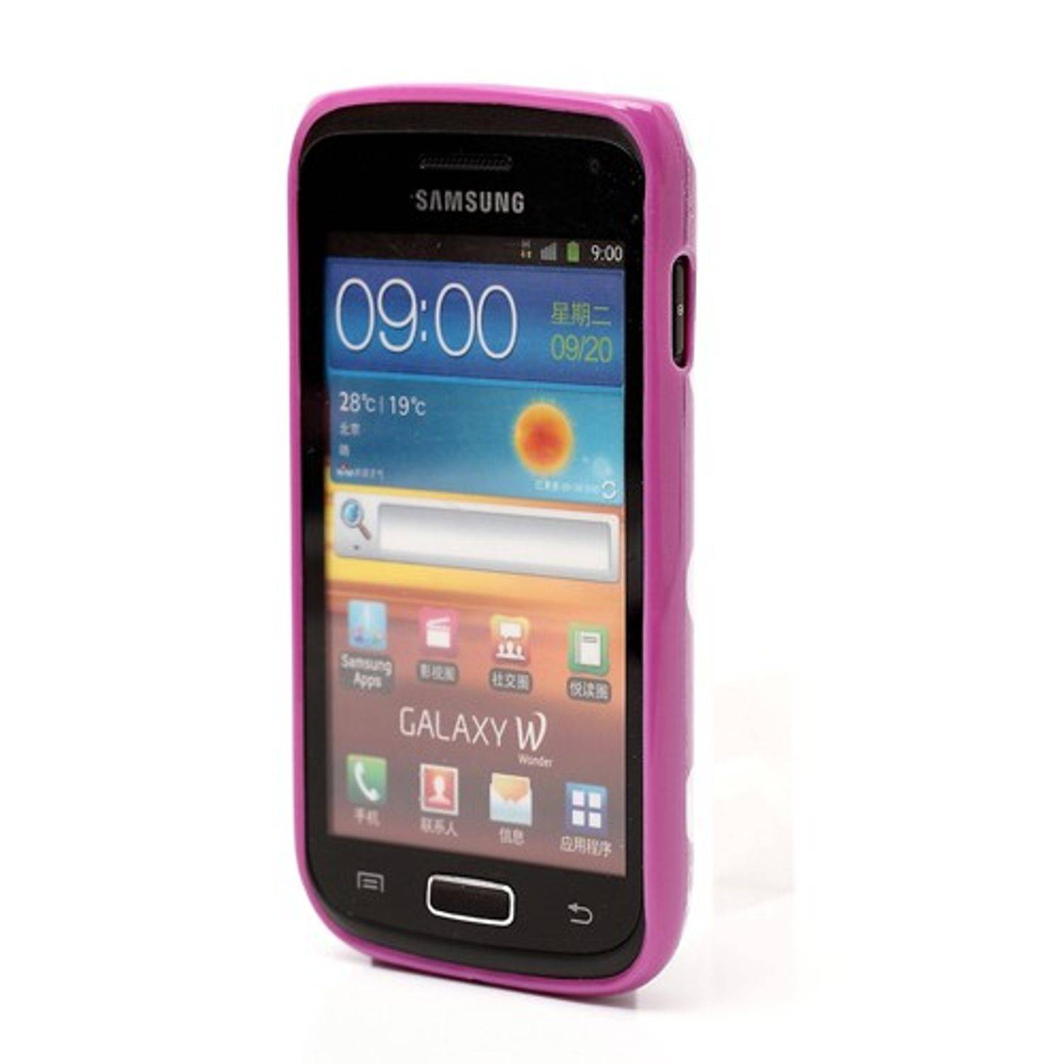 Sony Xperia L S36h Handyhülle Backcover Weiß