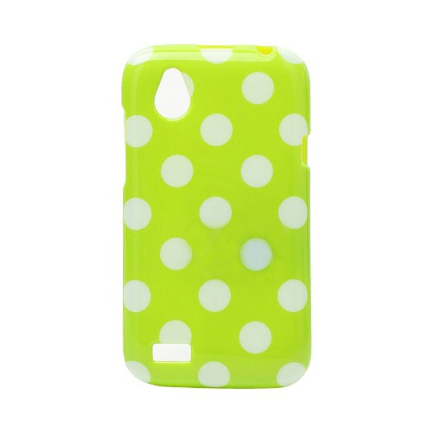 HTC Desire V Handyhülle Backcover Grün