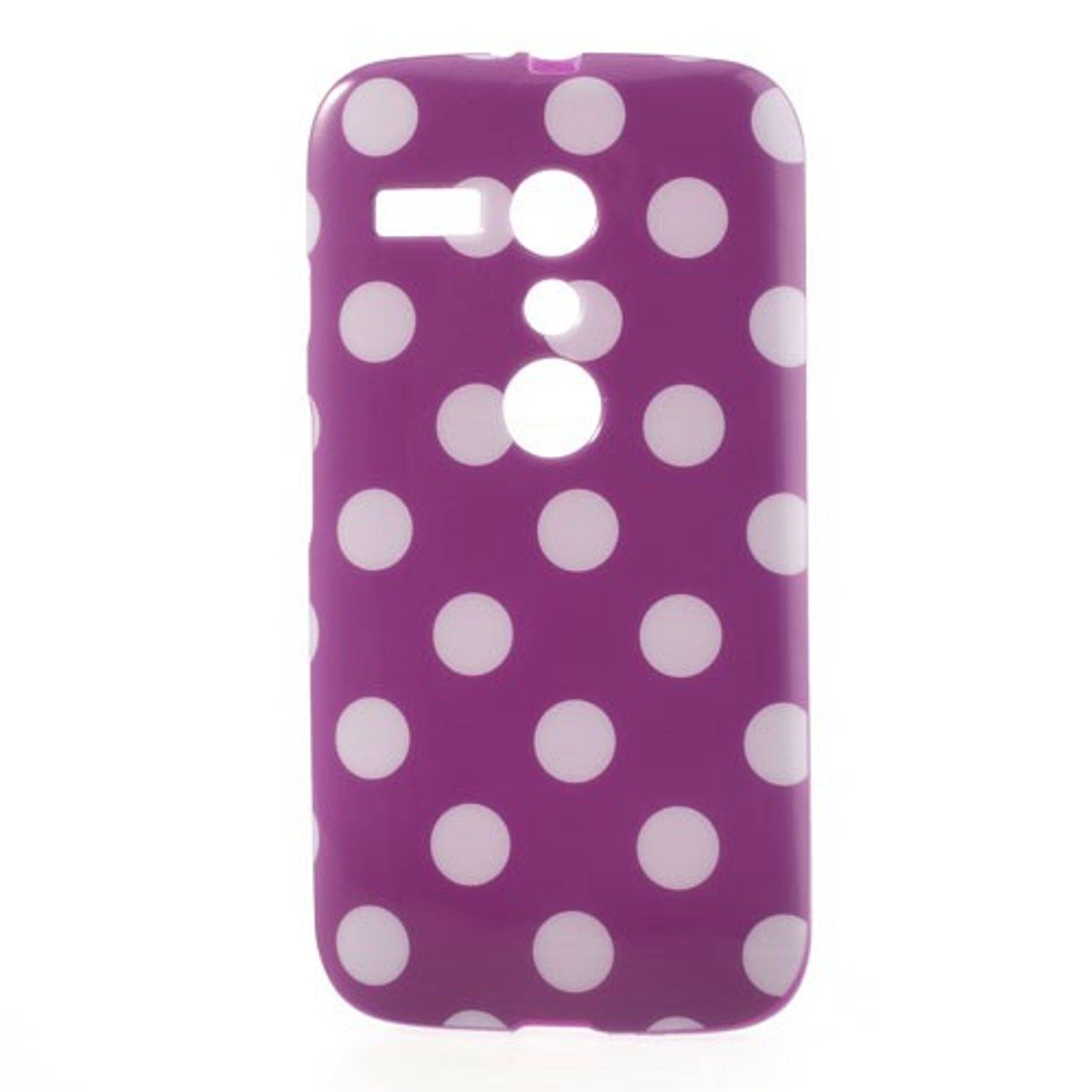 Motorola Moto G Handyhülle Backcover Violett