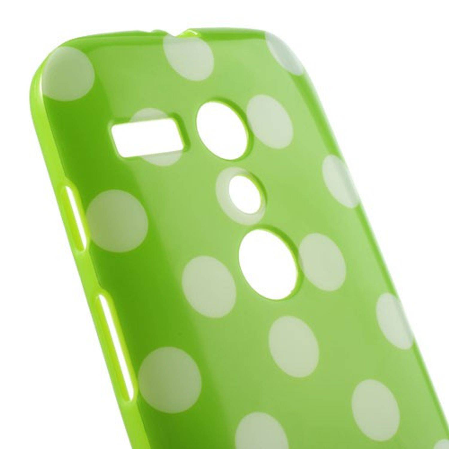HTC Desire V Handyhülle Backcover Orange