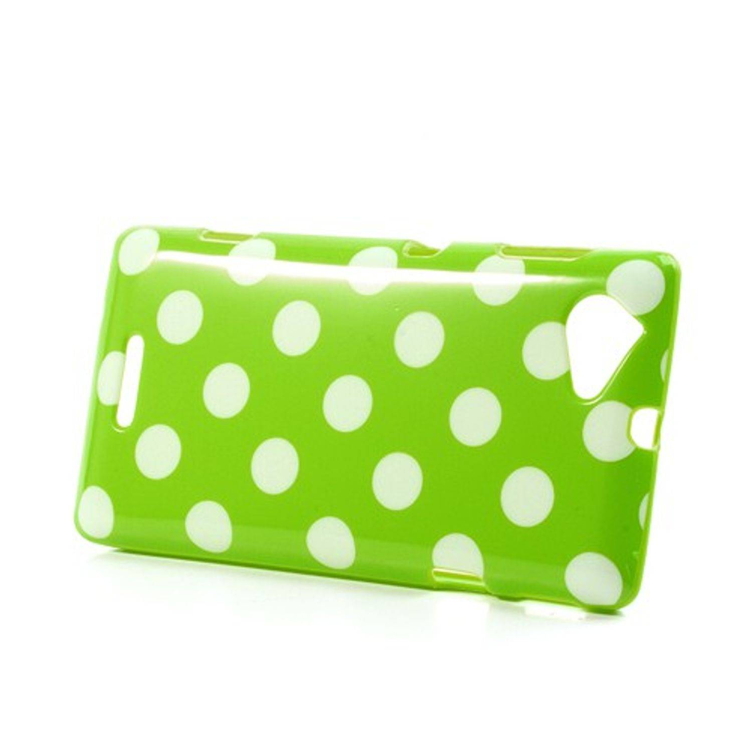 Sony Xperia L S36h Handyhülle Backcover Violett