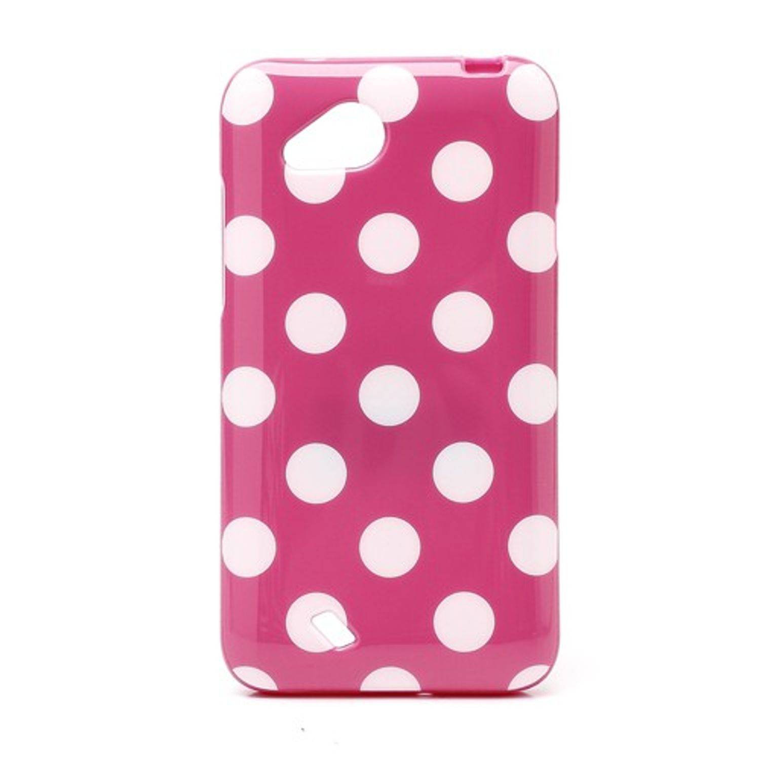 HTC Desire VC Handyhülle Backcover Rosa