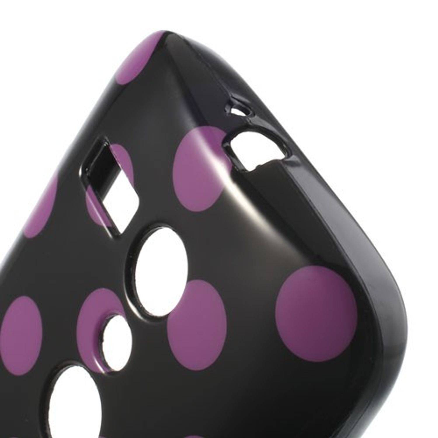 HTC Desire VC Handyhülle Backcover Violett