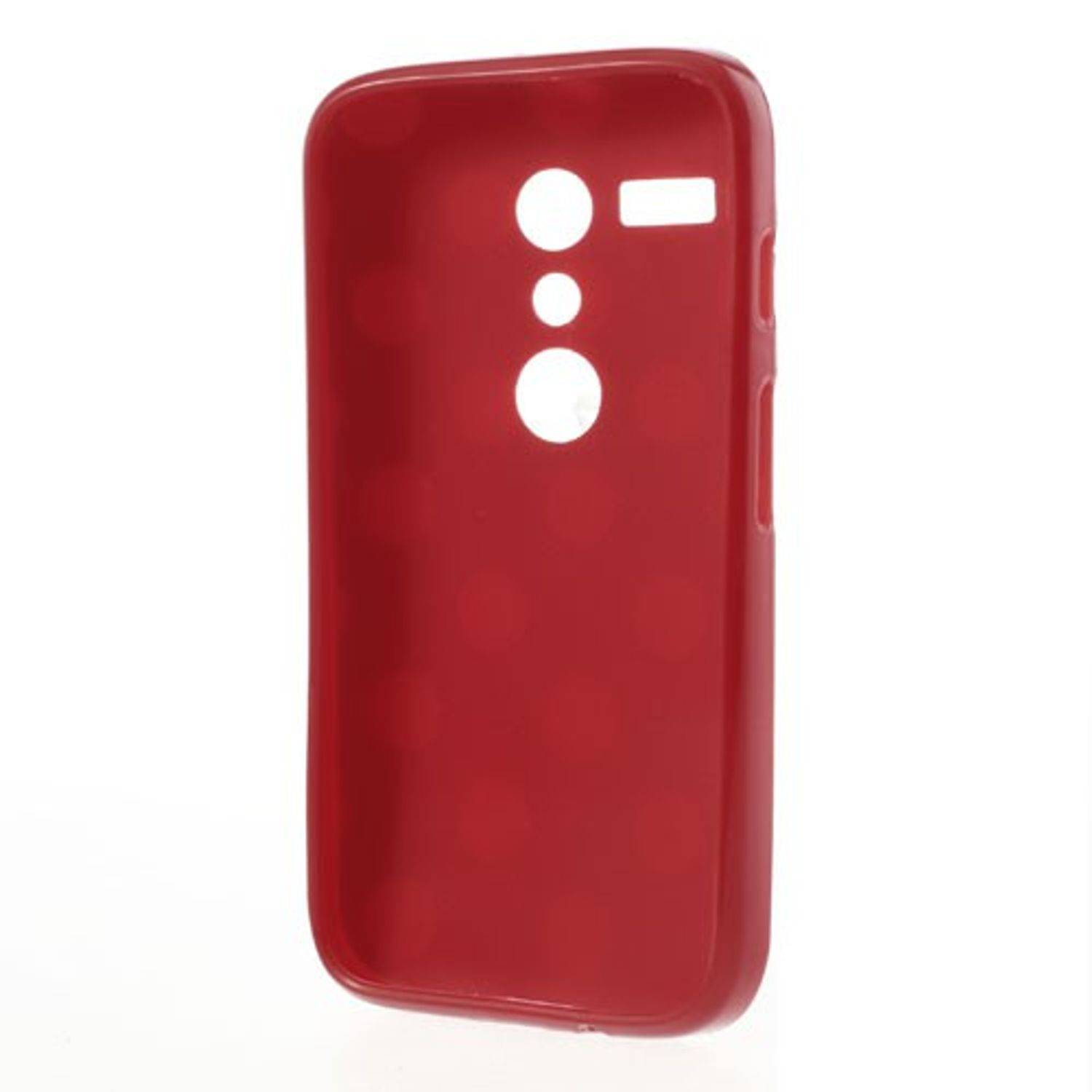 Motorola Moto G Handyhülle Backcover Rot