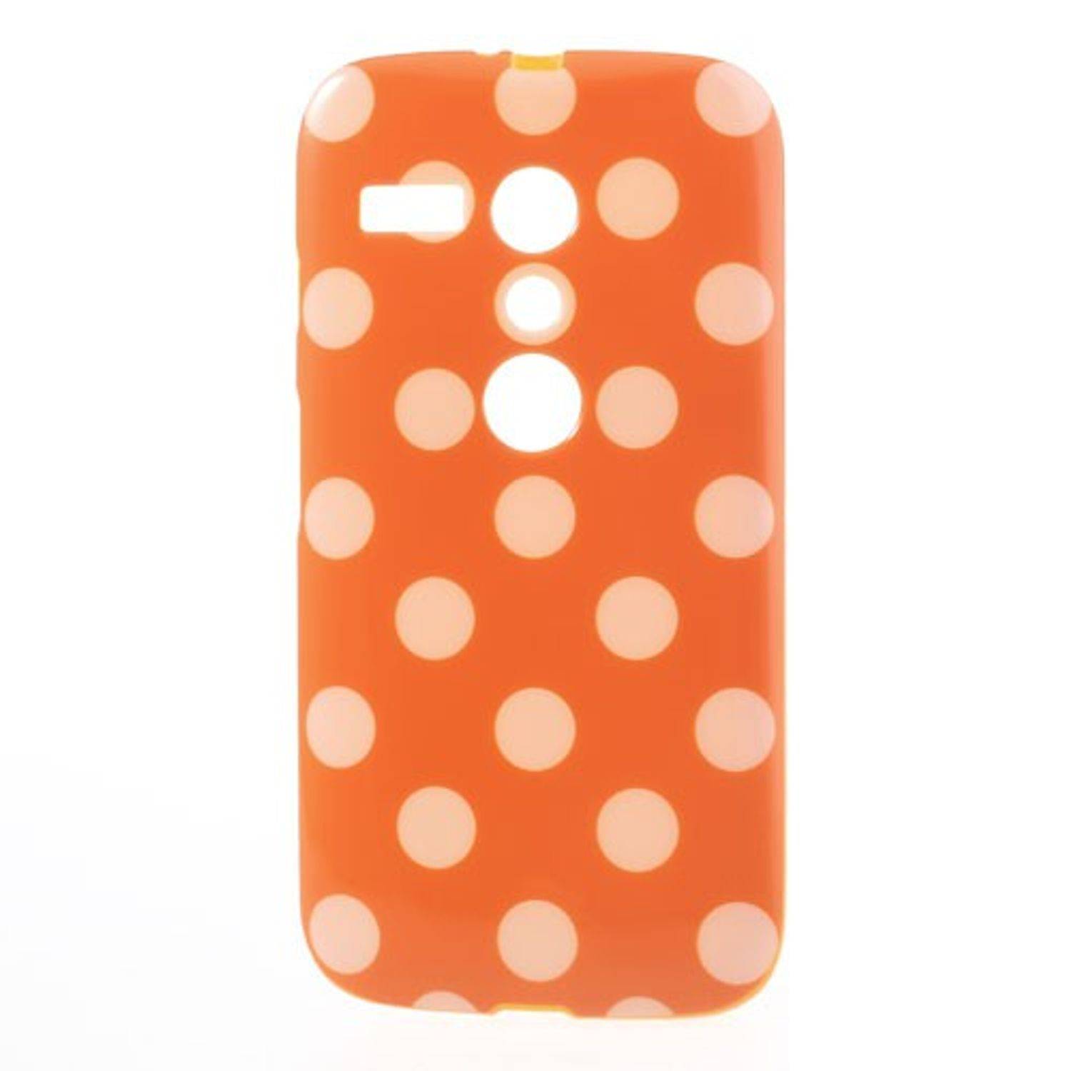 Motorola Moto G Handyhülle Backcover Orange
