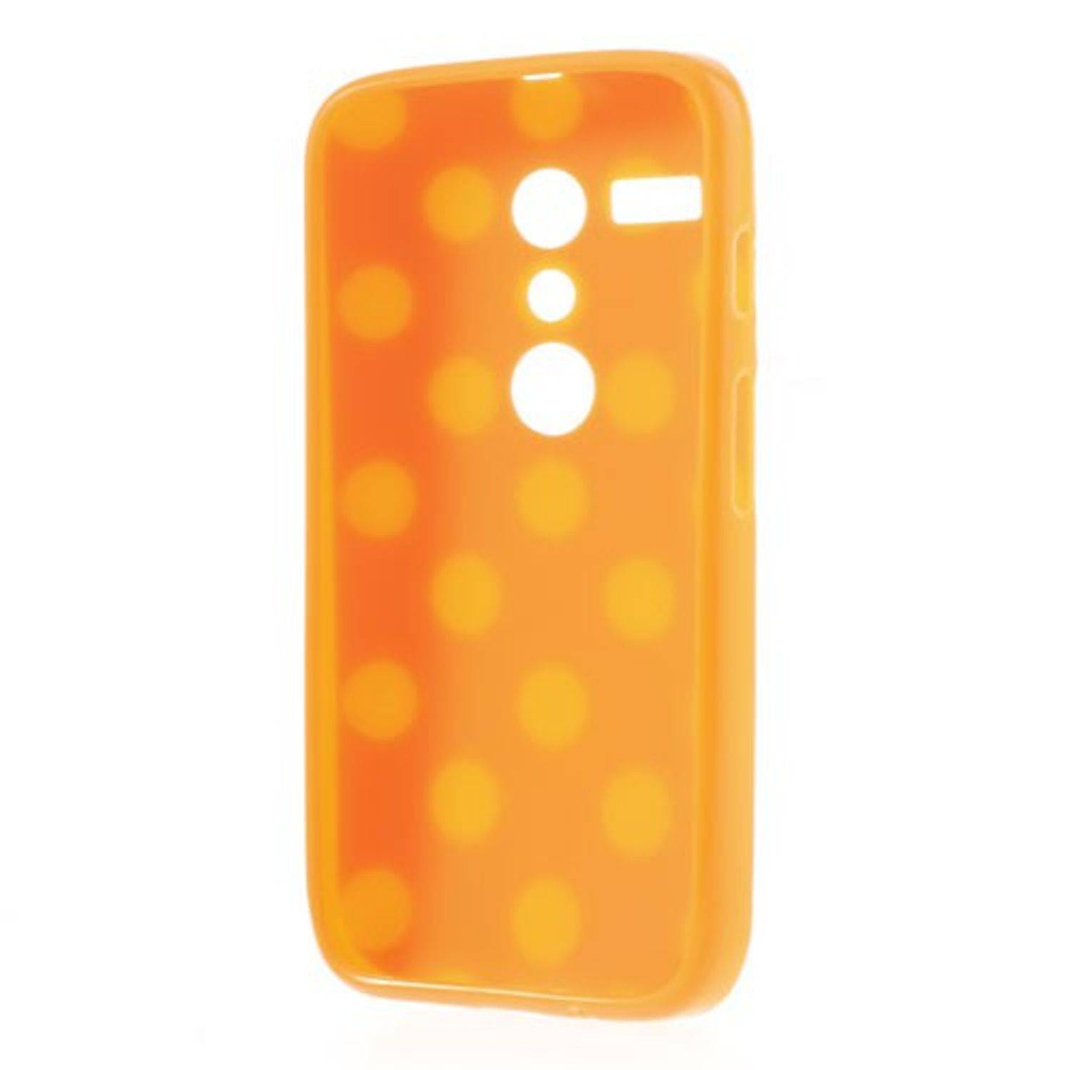 Motorola Moto G Handyhülle Backcover Orange