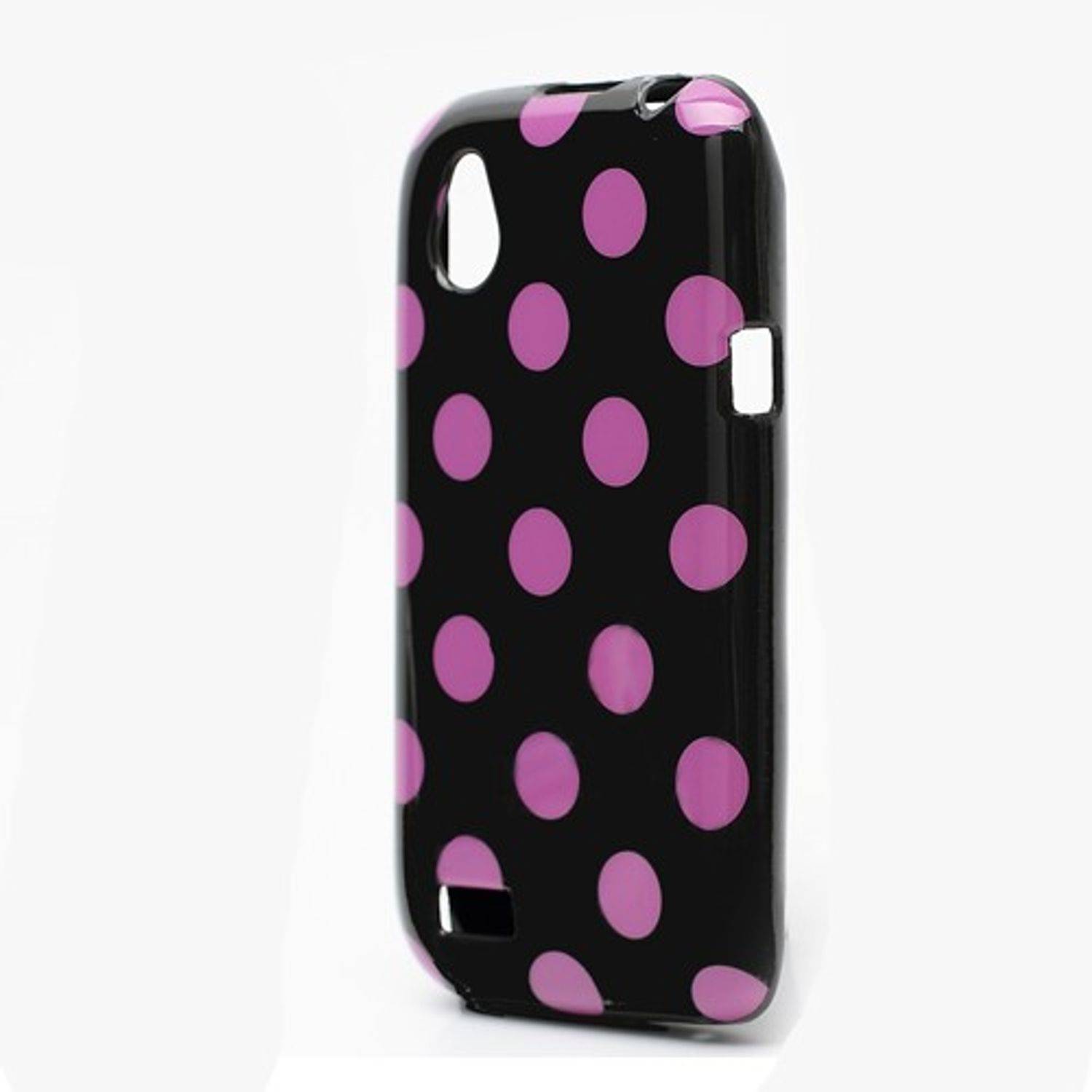 HTC Desire V Handyhülle Backcover Schwarz