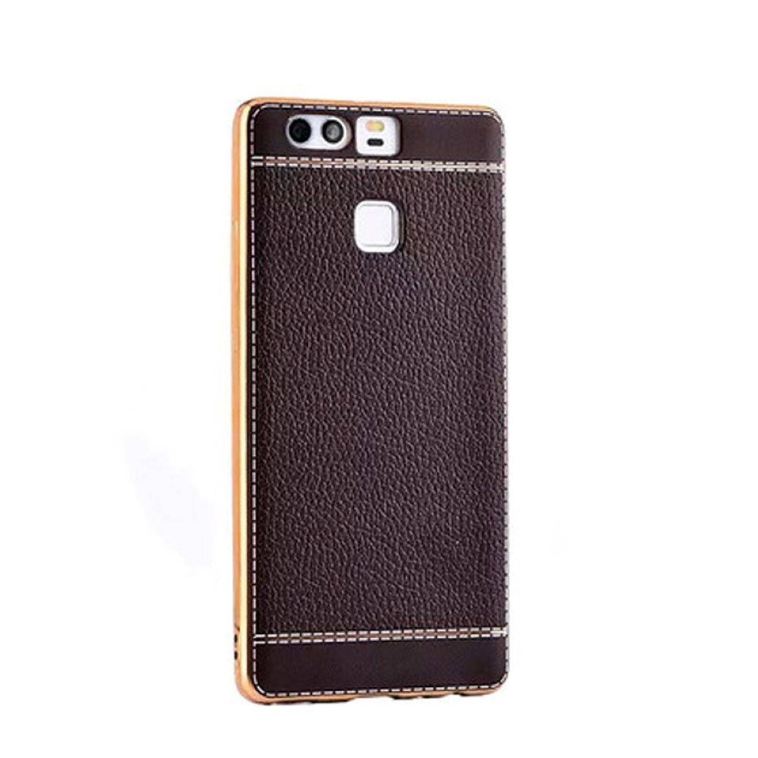 Huawei P9 Handyhülle Backcover Rot