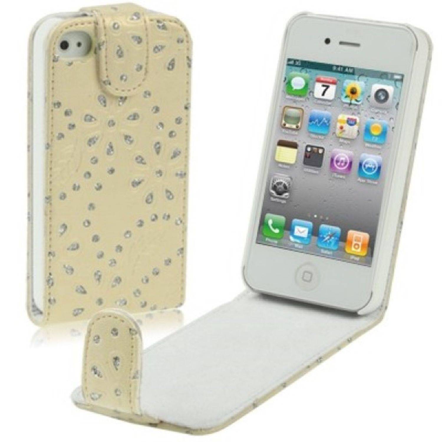 Apple iPhone 4 / 4s Handyhülle Backcover Mehrfarbig
