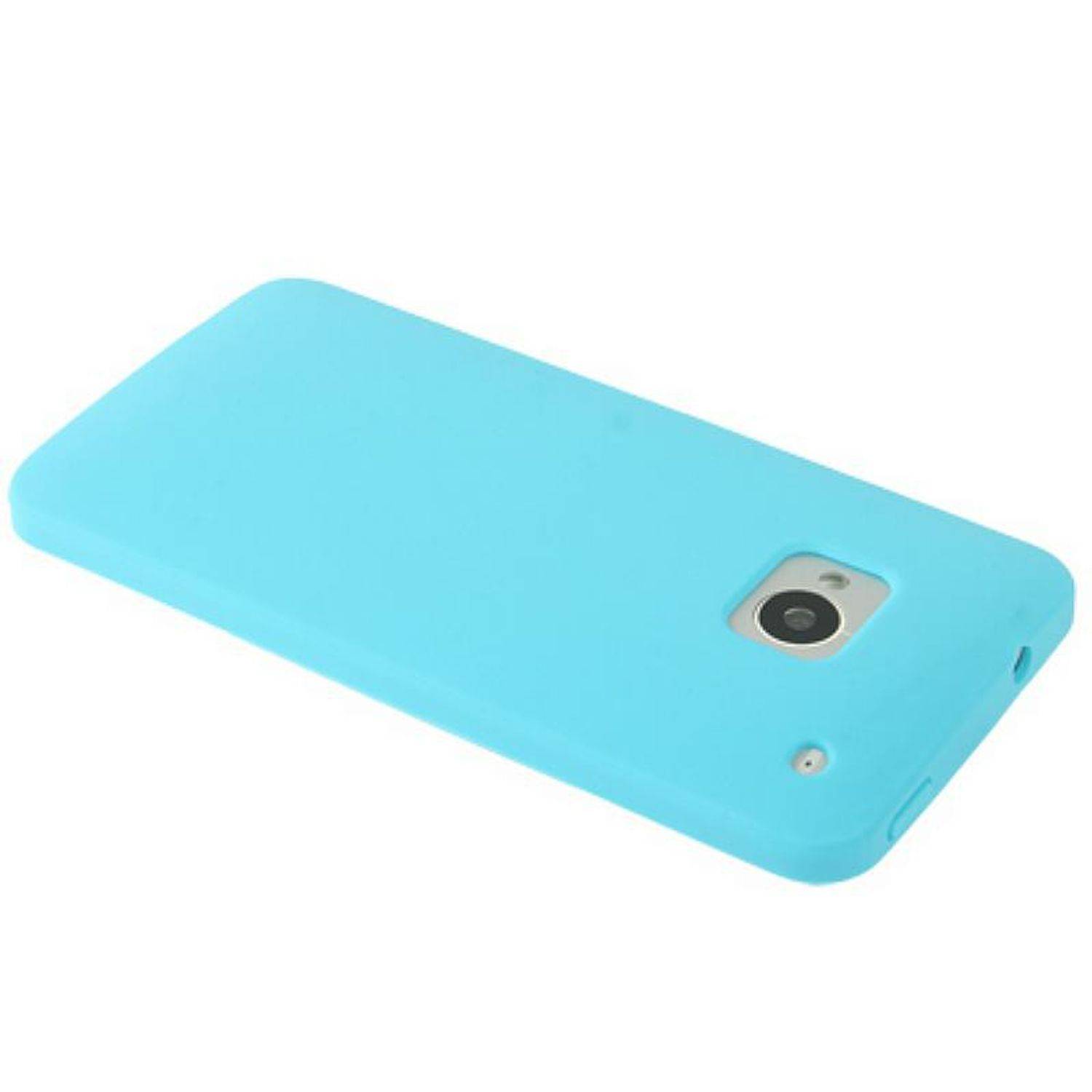 HTC One Handyhülle Backcover Grün