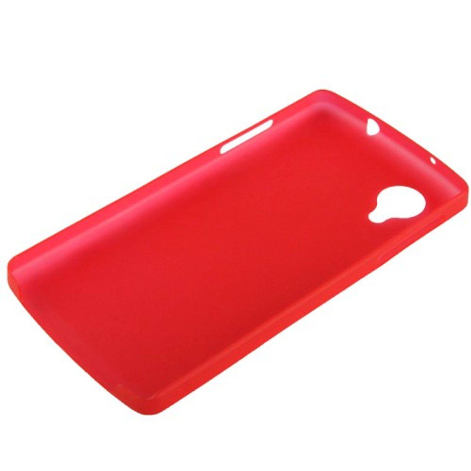 LG Nexus 5 Handyhülle Backcover Rot