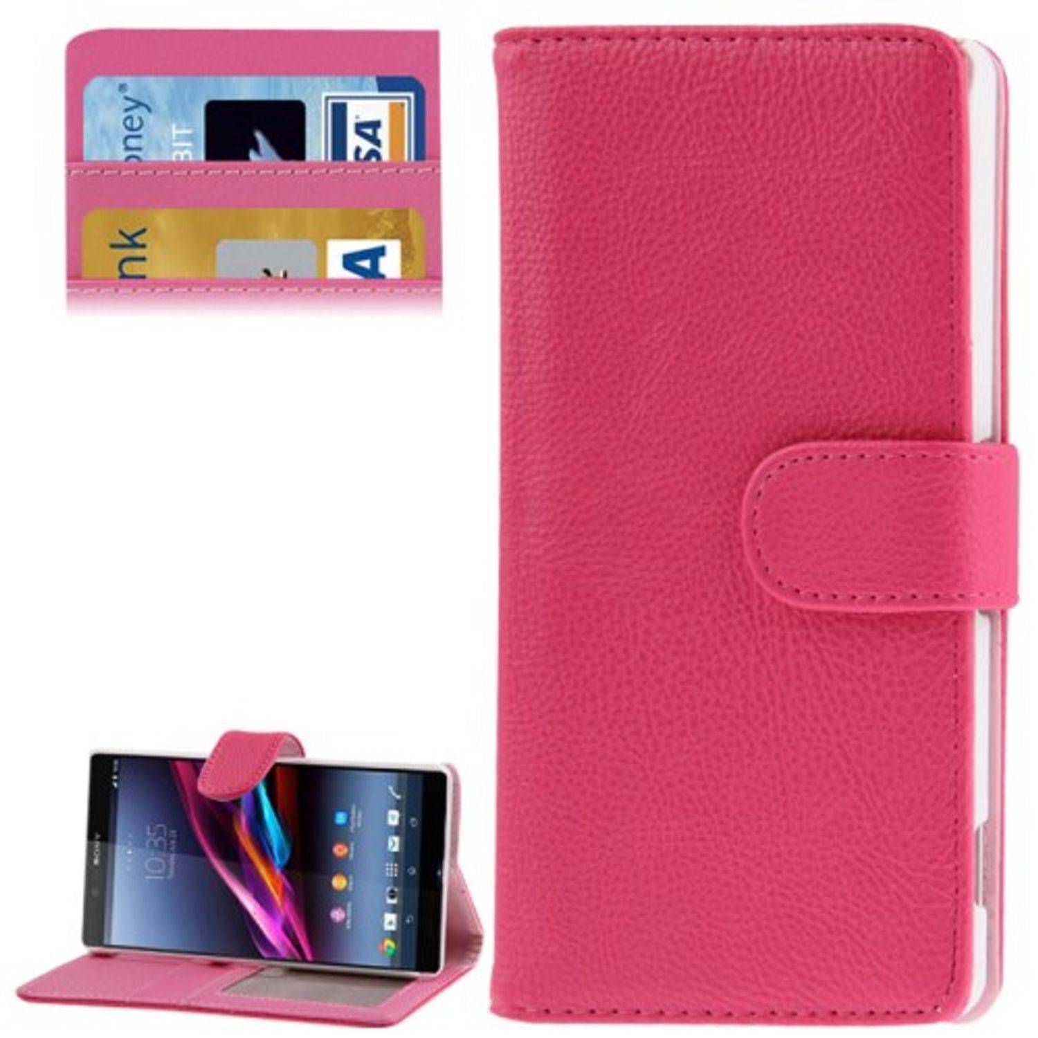 Sony Xperia Z2 Handyhülle Backcover Rosa