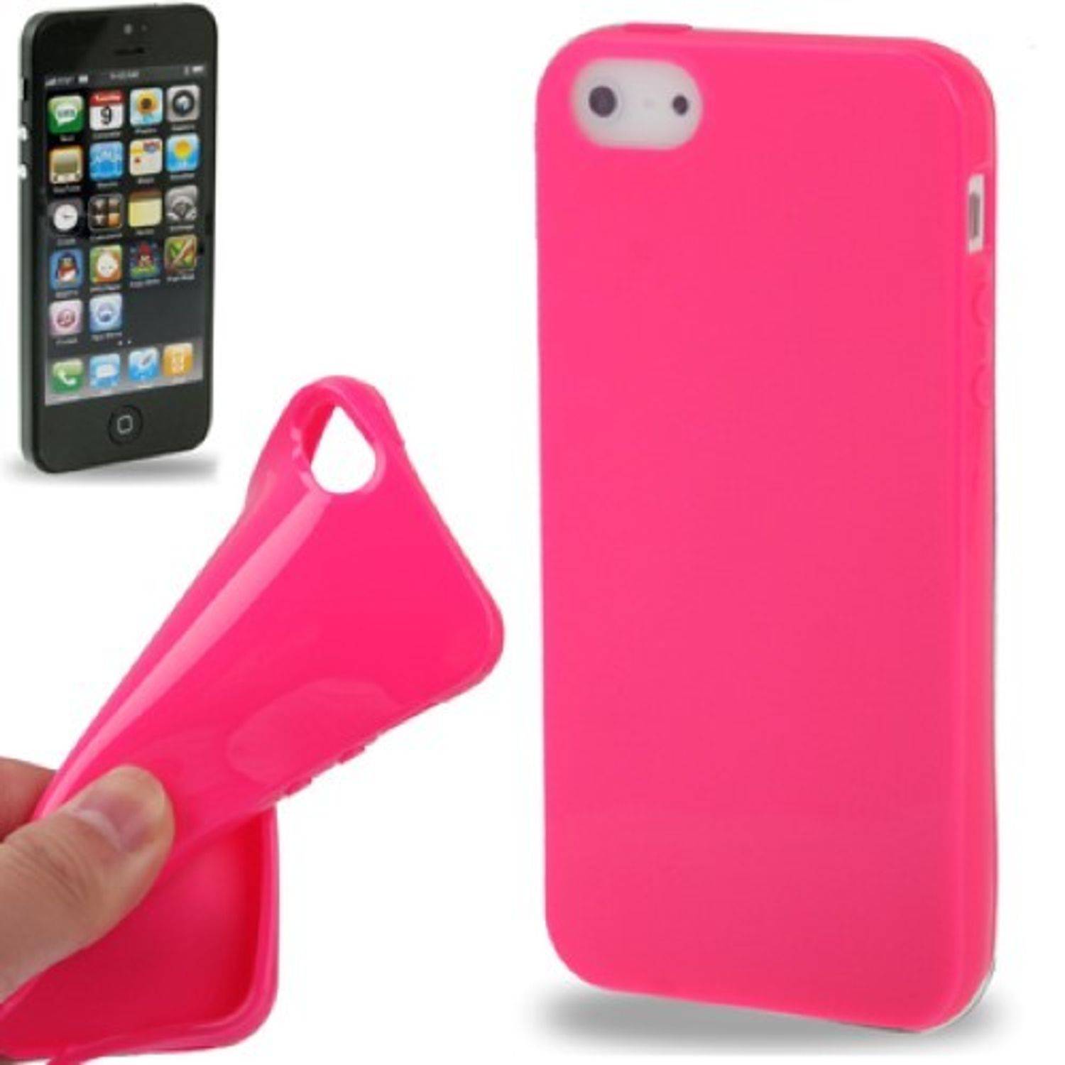Apple iPhone 5 / 5s / SE Handyhülle Backcover Rosa