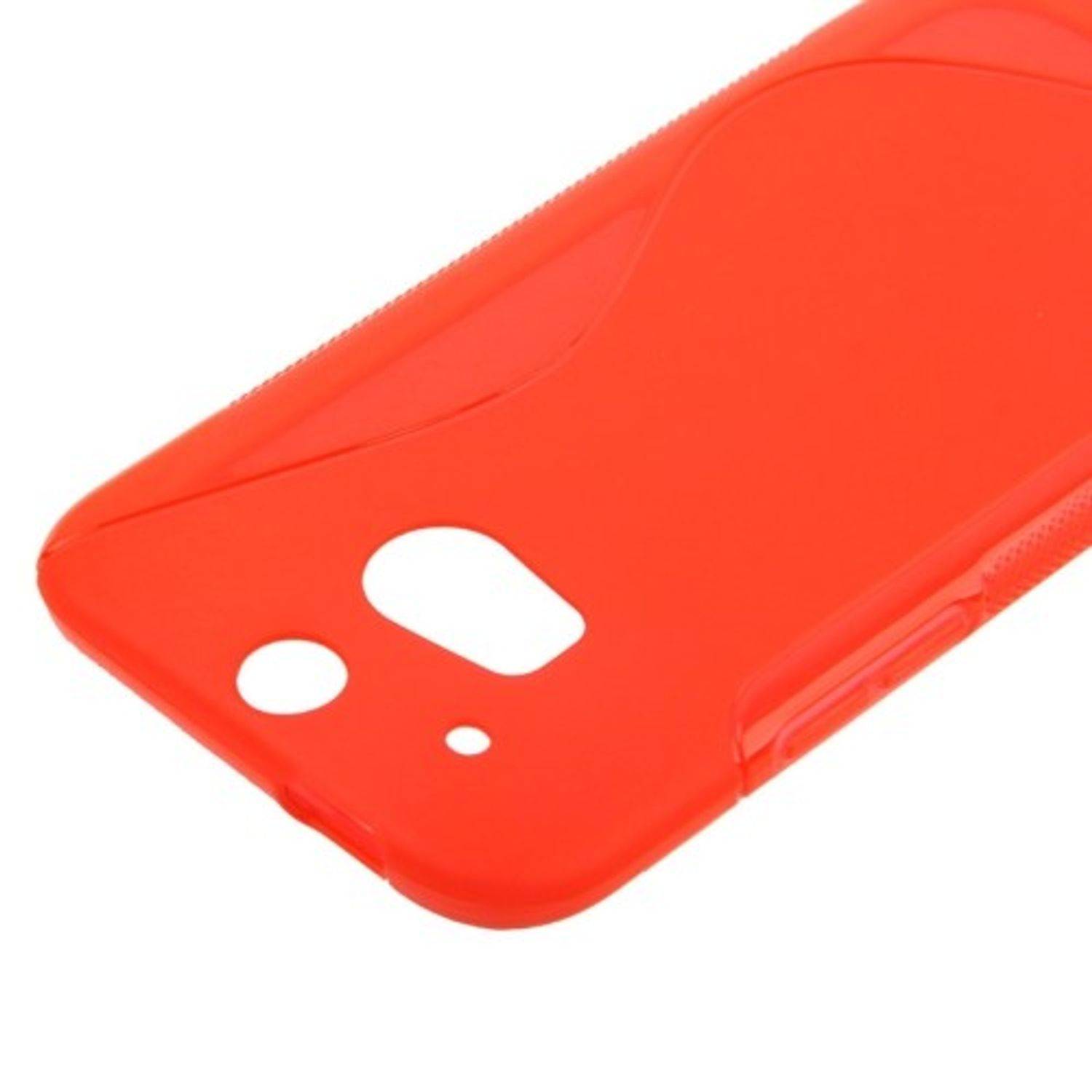 HTC One M8 Handyhülle Backcover Rosa