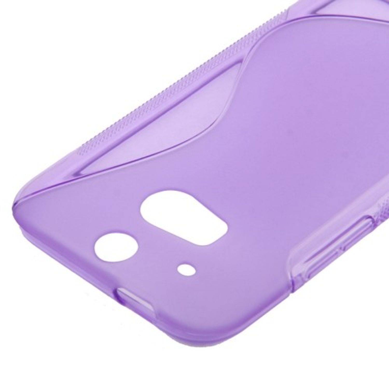 HTC One M8 Handyhülle Backcover Rot