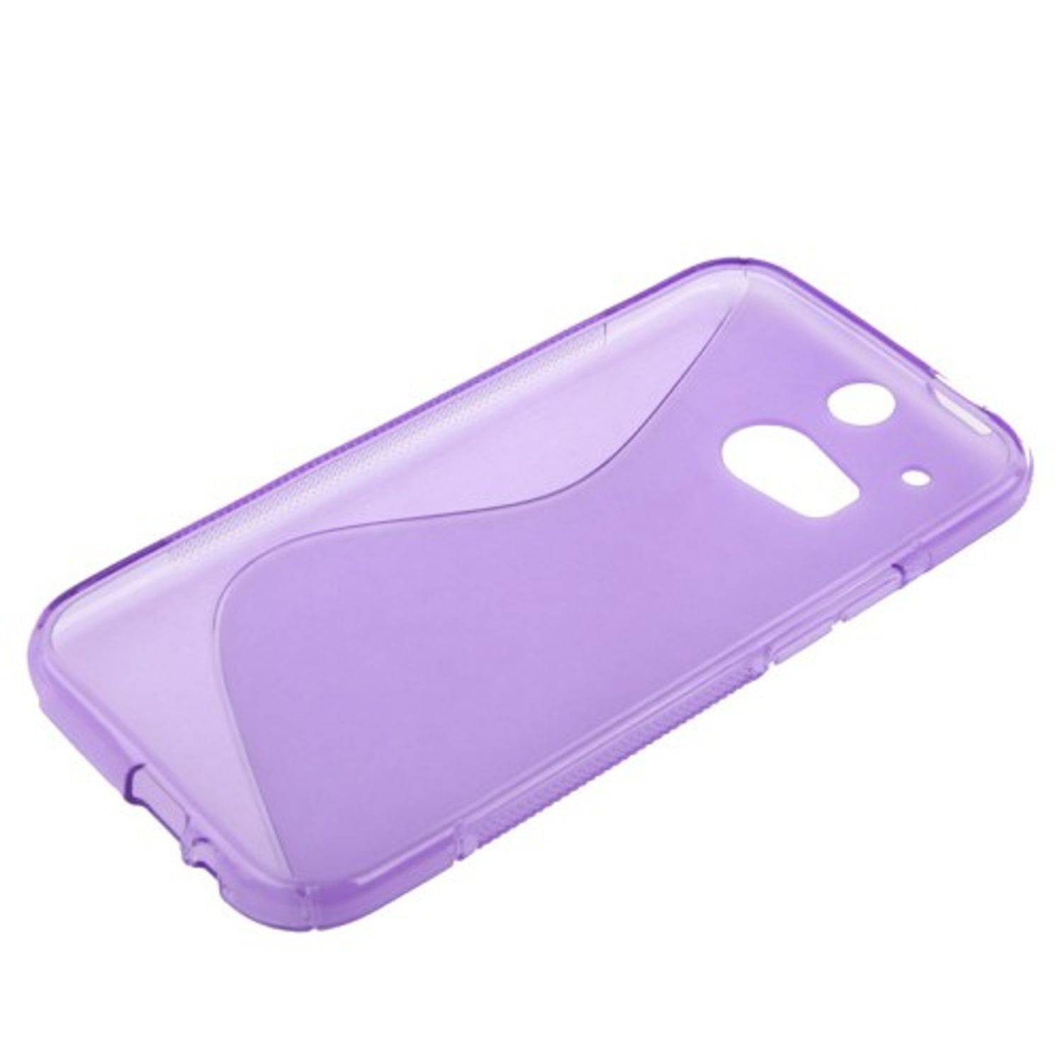 HTC One M8 Handyhülle Backcover Violett