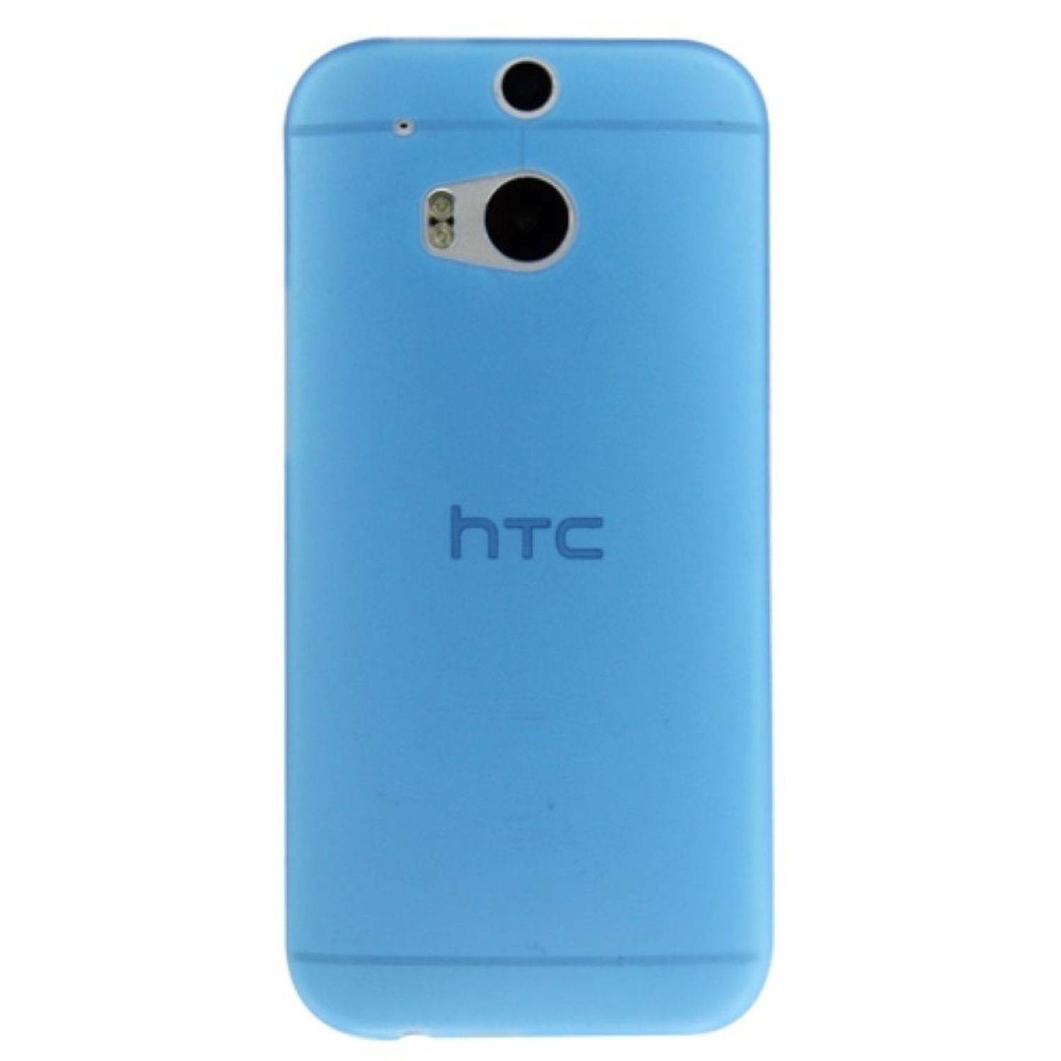 HTC One M8 Handyhülle Backcover Blau