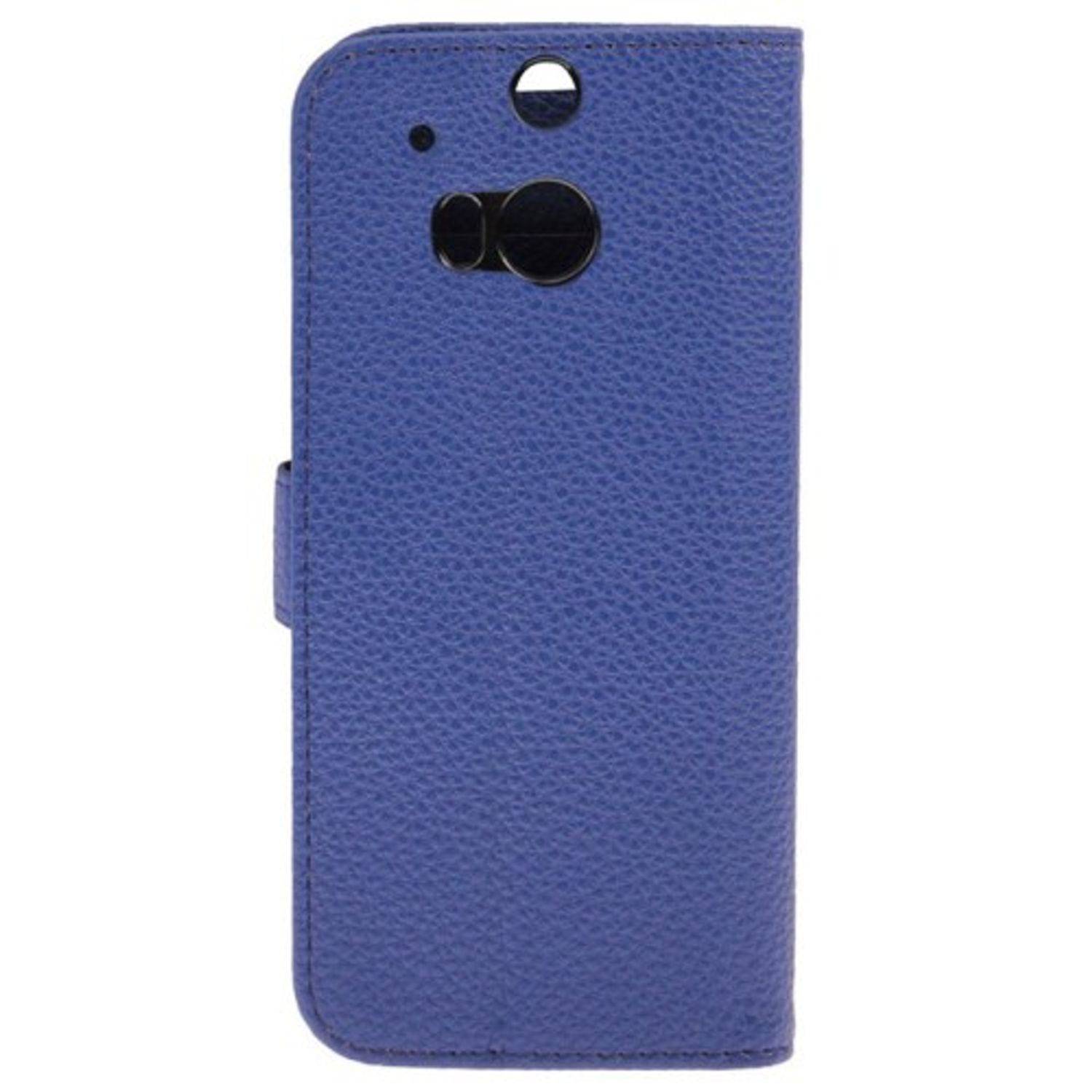 HTC One M8 Handyhülle Backcover Blau