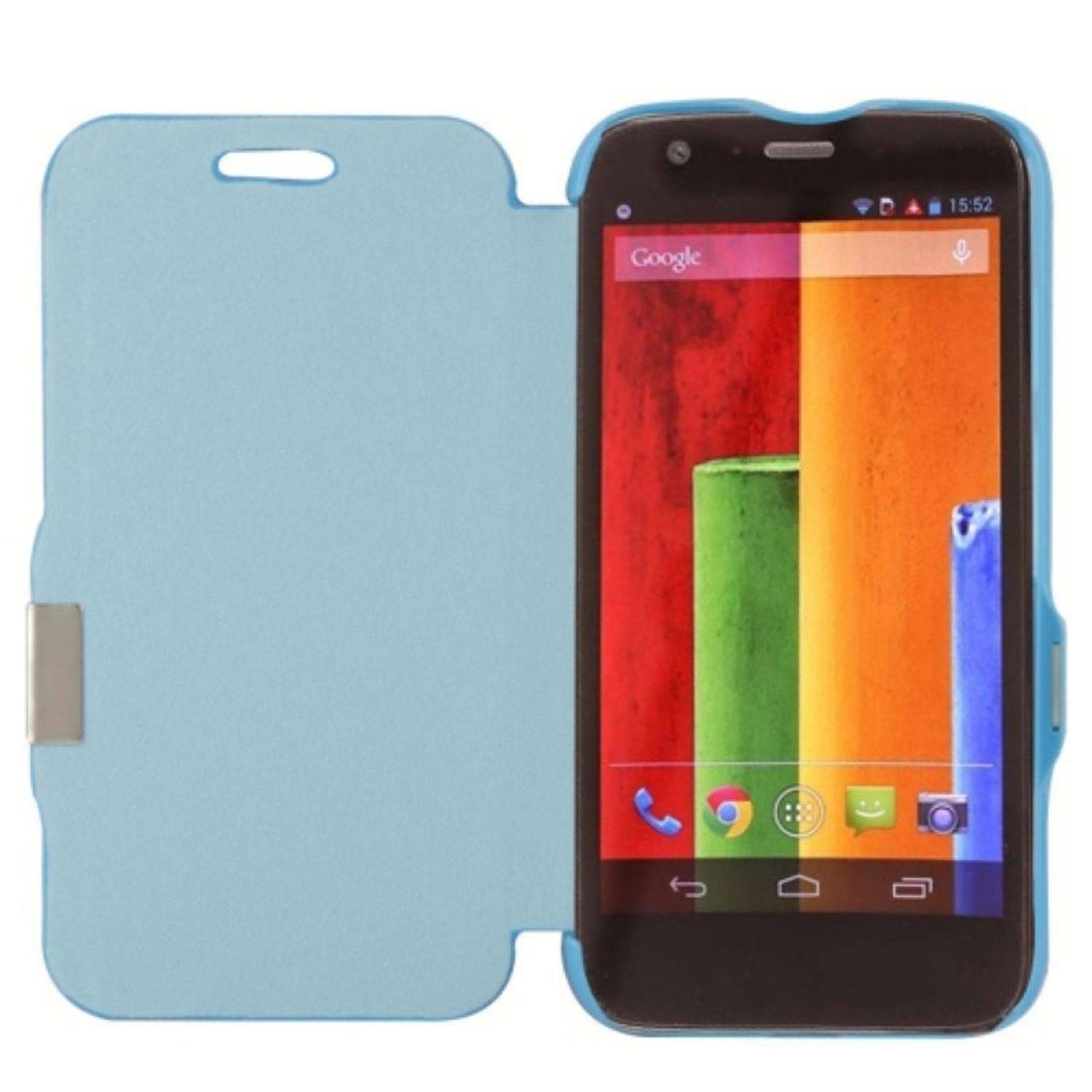 Motorola Moto G Handyhülle Backcover Blau