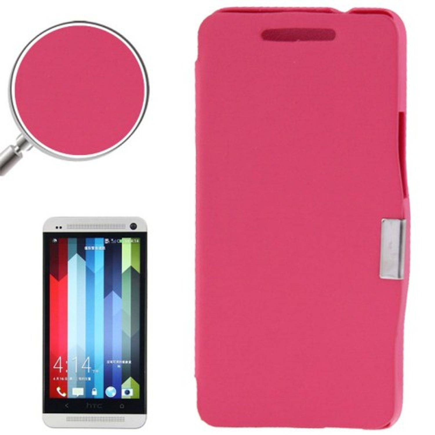 HTC One Handyhülle Backcover Rosa
