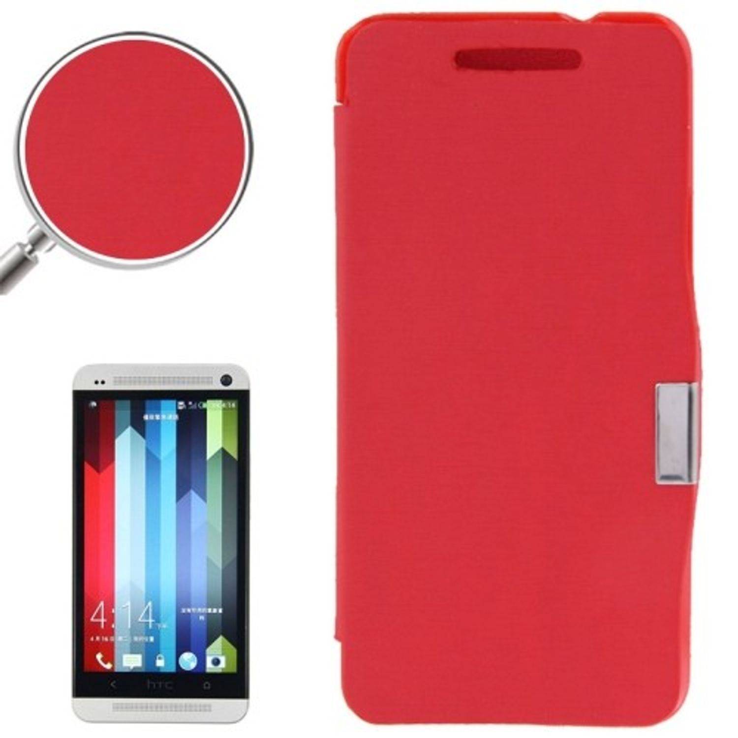HTC One Handyhülle Backcover Rot