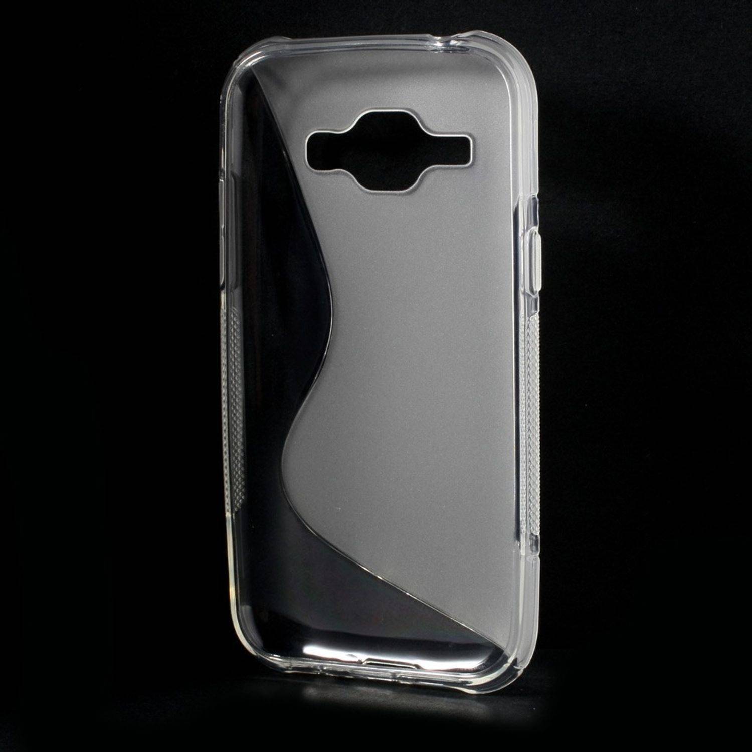 LG Optimus L7 Handyhülle Backcover Weiß