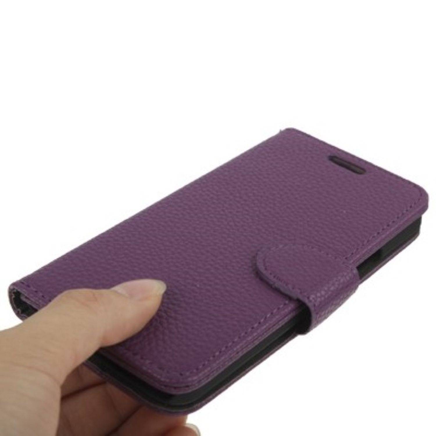 HTC One Handyhülle Backcover Schwarz