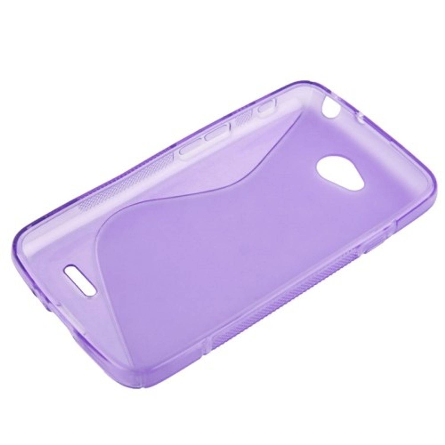 LG L70 Handyhülle Backcover Violett