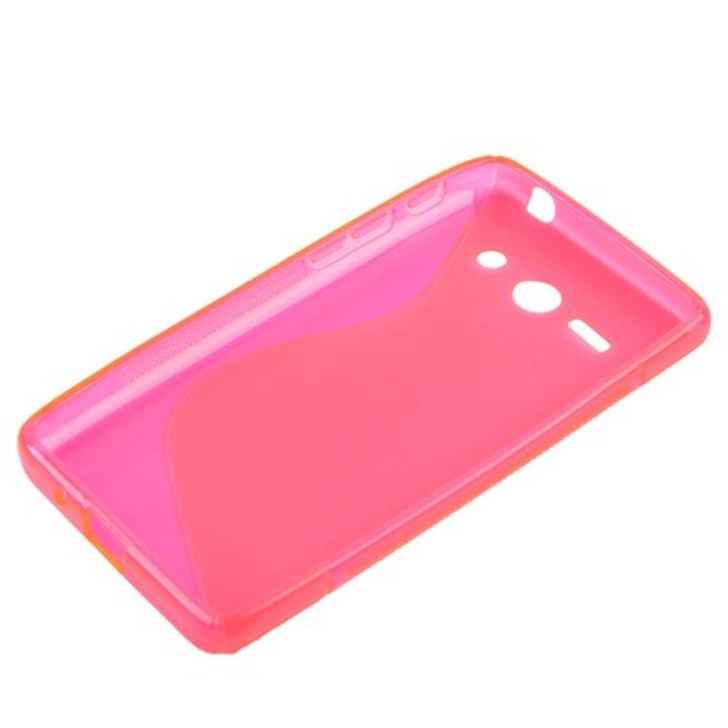 LG L70 Handyhülle Backcover Rosa