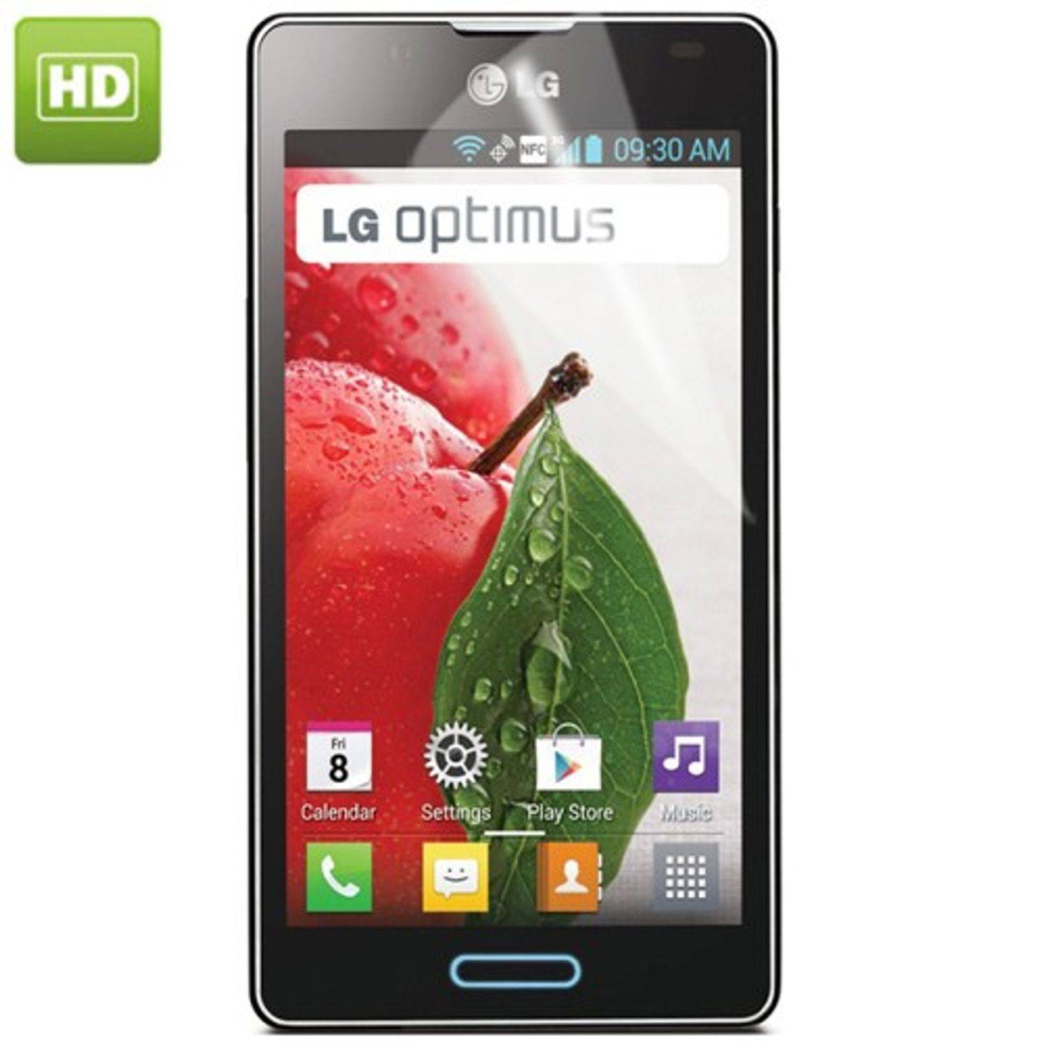 LG Optimus L9 II Handyhülle Backcover Transparent