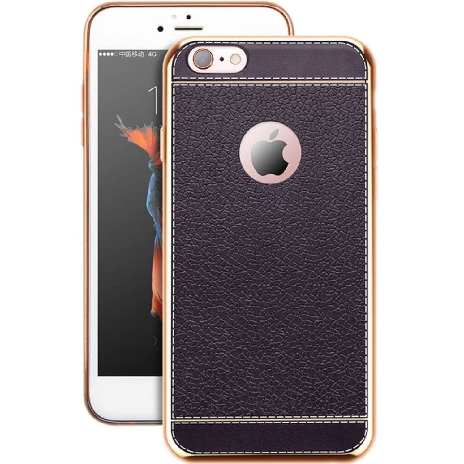 Apple iPhone 5 / 5s / SE Handyhülle Backcover Schwarz