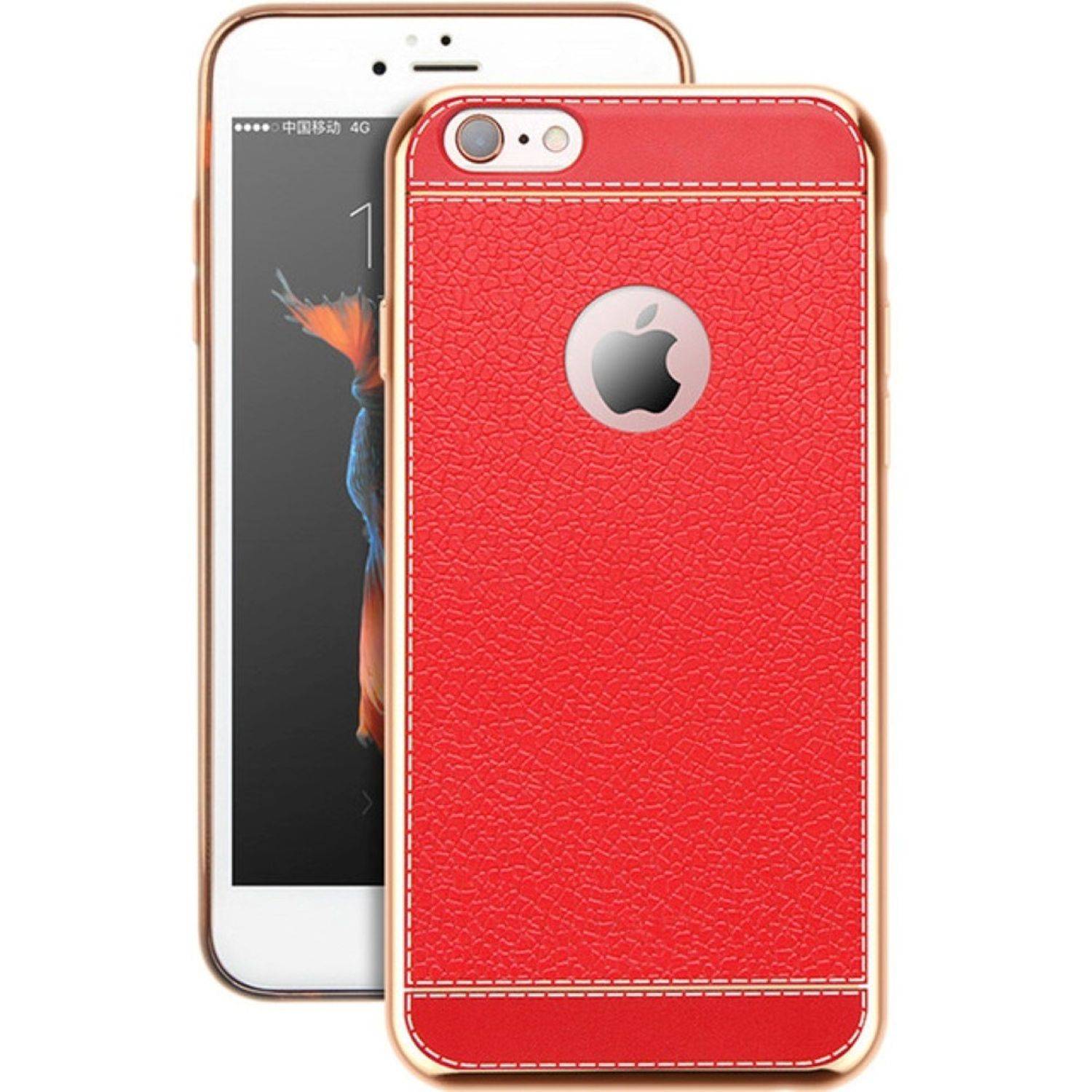 Apple iPhone 5 / 5s / SE Handyhülle Backcover Rot
