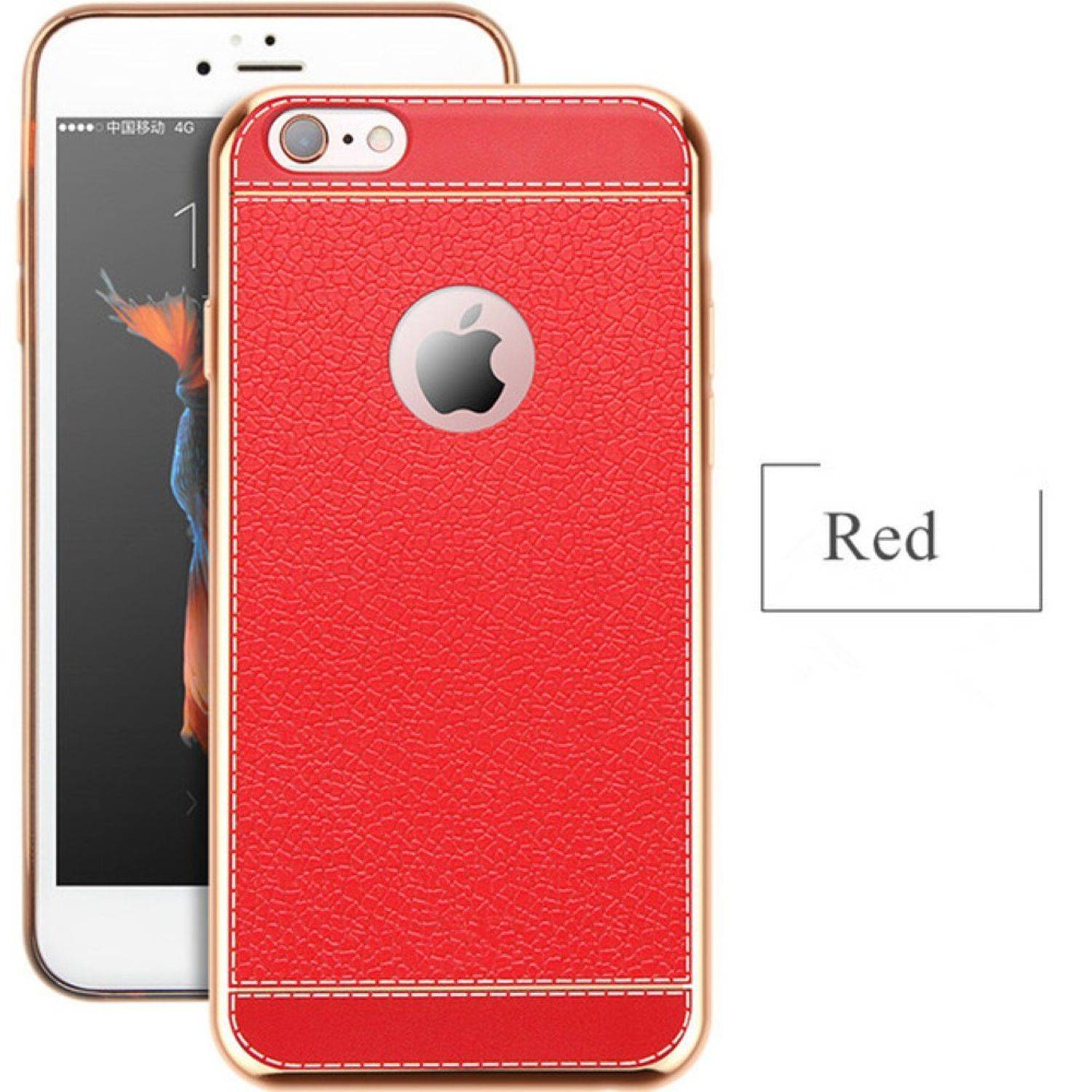 Apple iPhone 5 / 5s / SE Handyhülle Backcover Rot