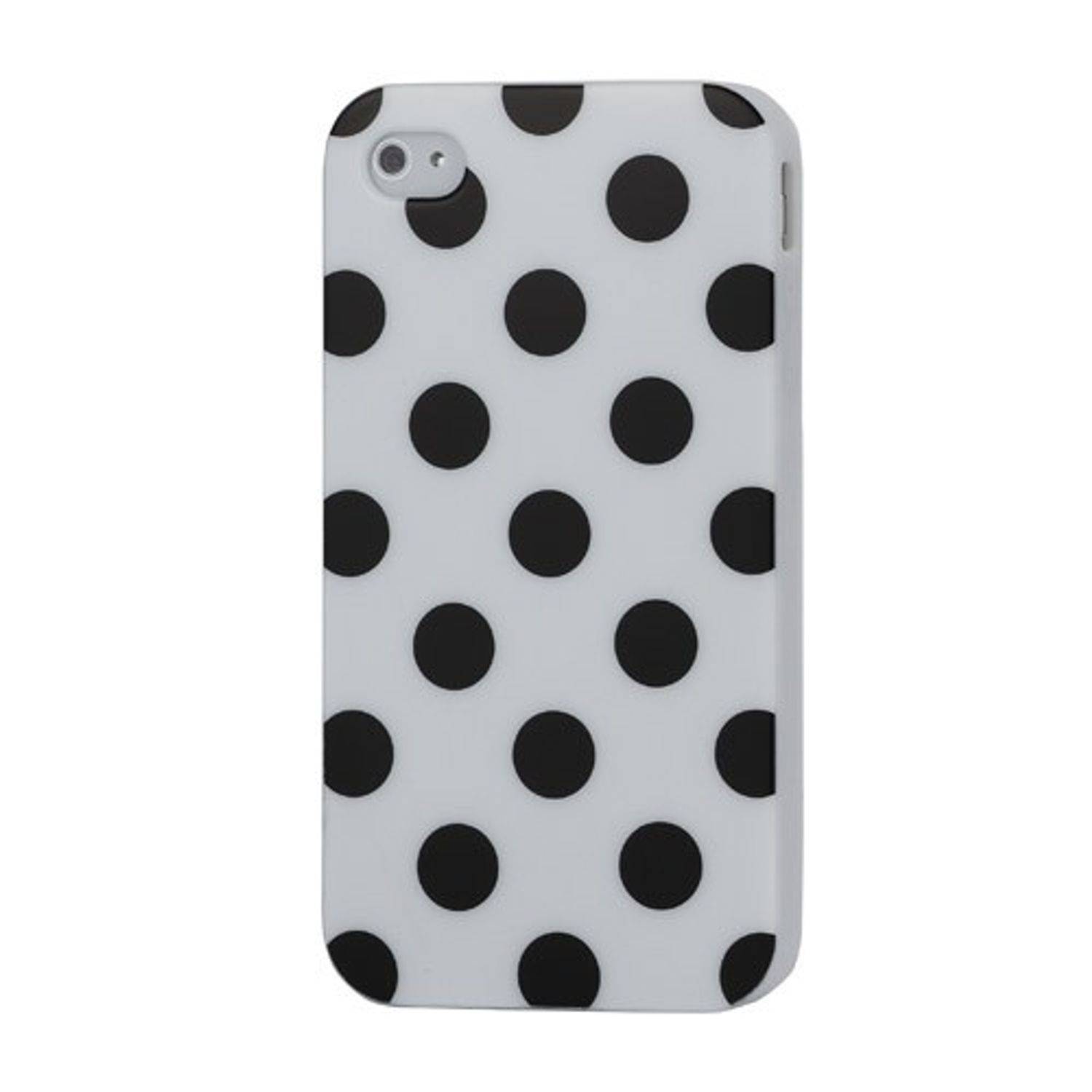 Apple iPhone 4 / 4s Handyhülle Backcover Weiß