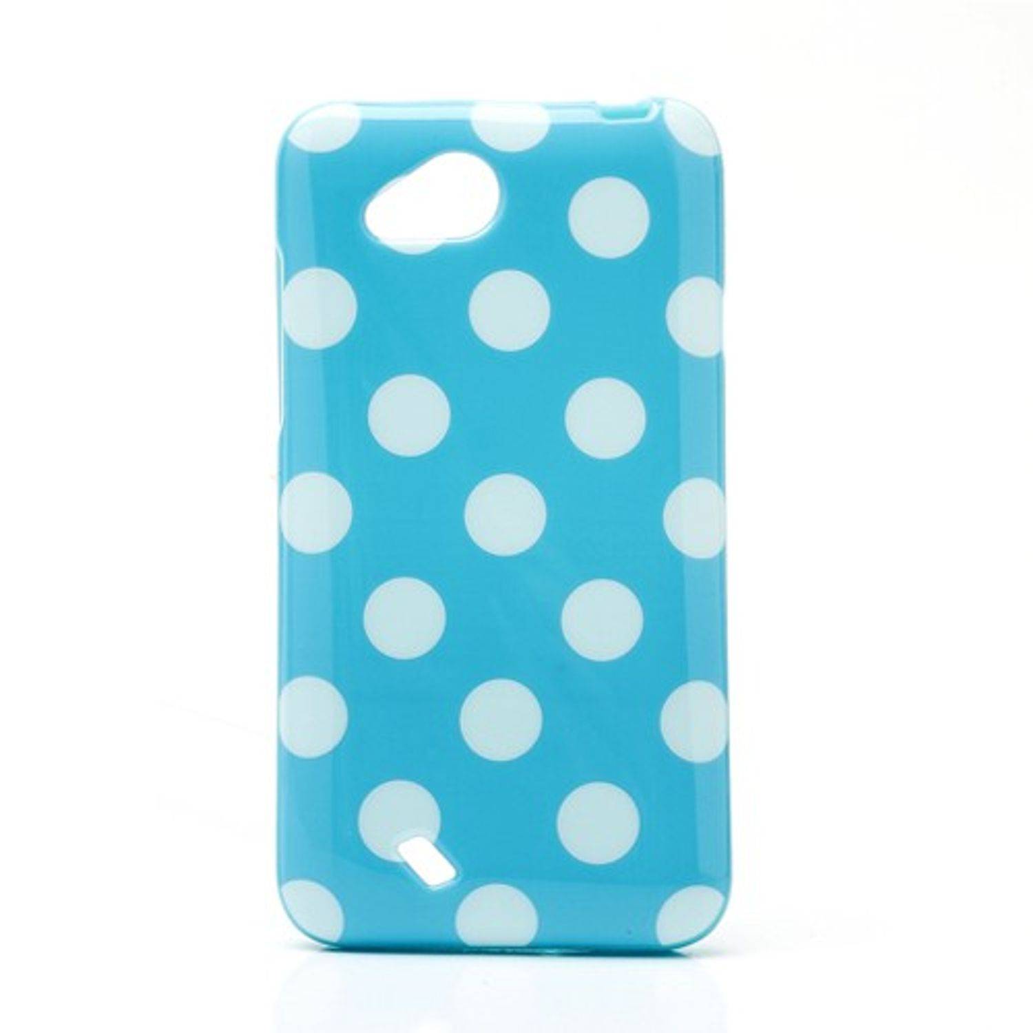 HTC Desire VC Handyhülle Backcover Blau