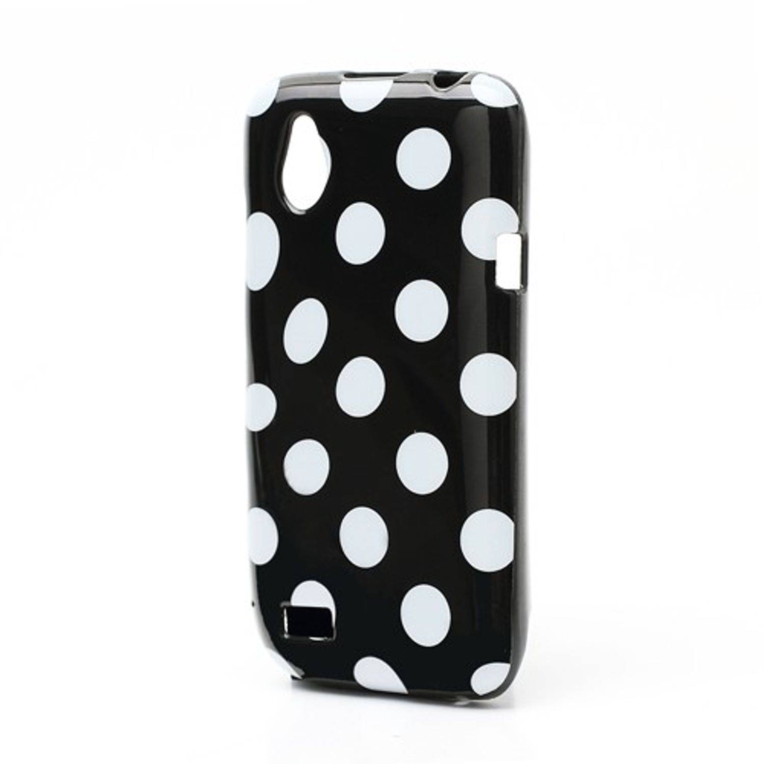 HTC Desire V Handyhülle Backcover Schwarz