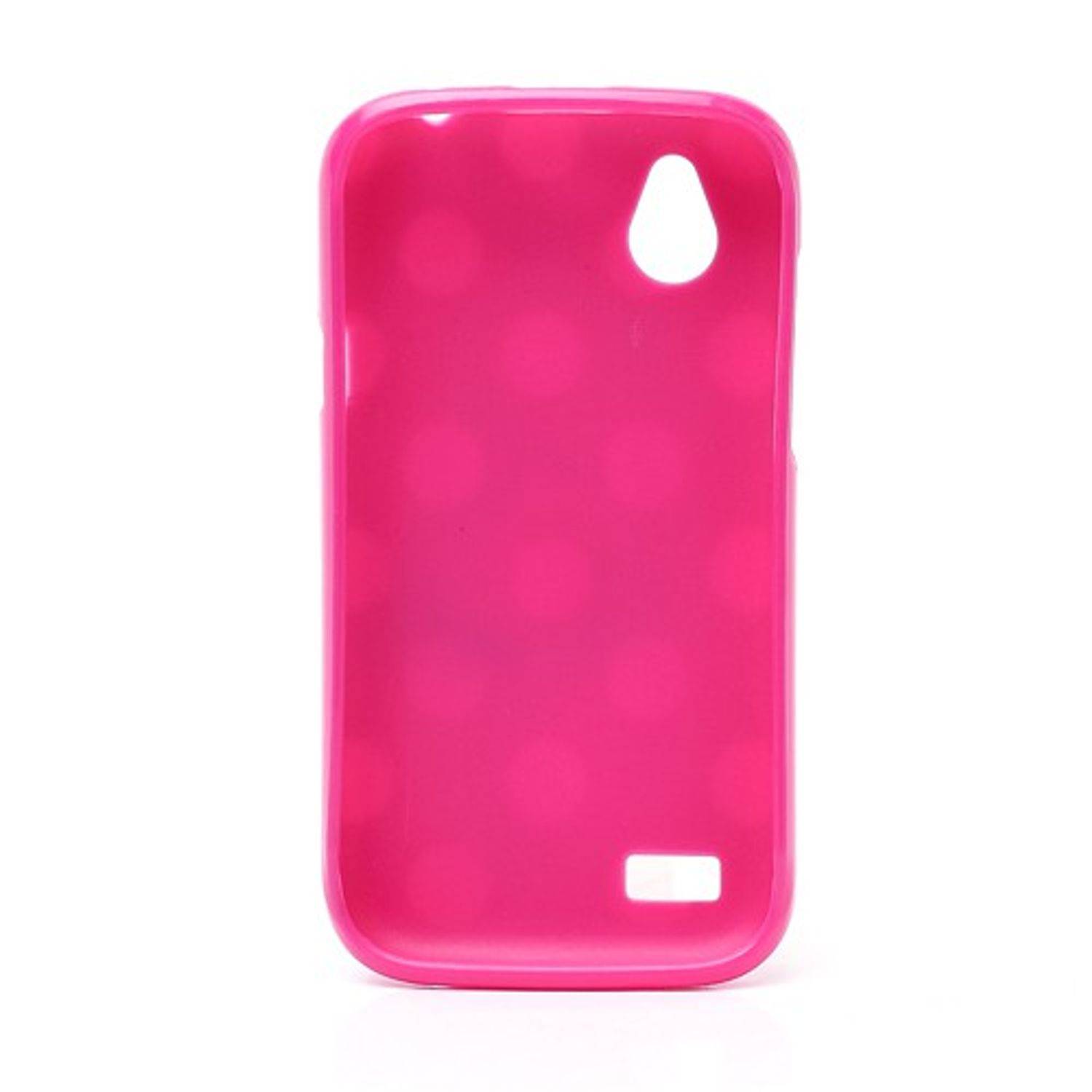 HTC Desire V Handyhülle Backcover Schwarz