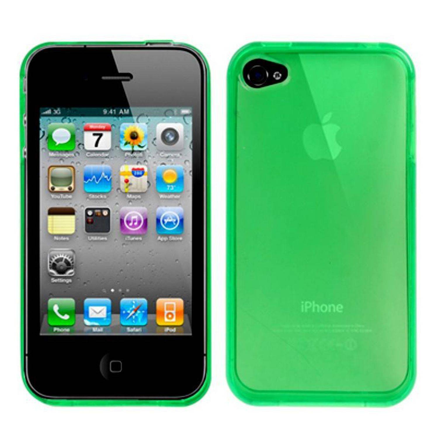 Apple iPhone 4 / 4s Handyhülle Backcover Mehrfarbig