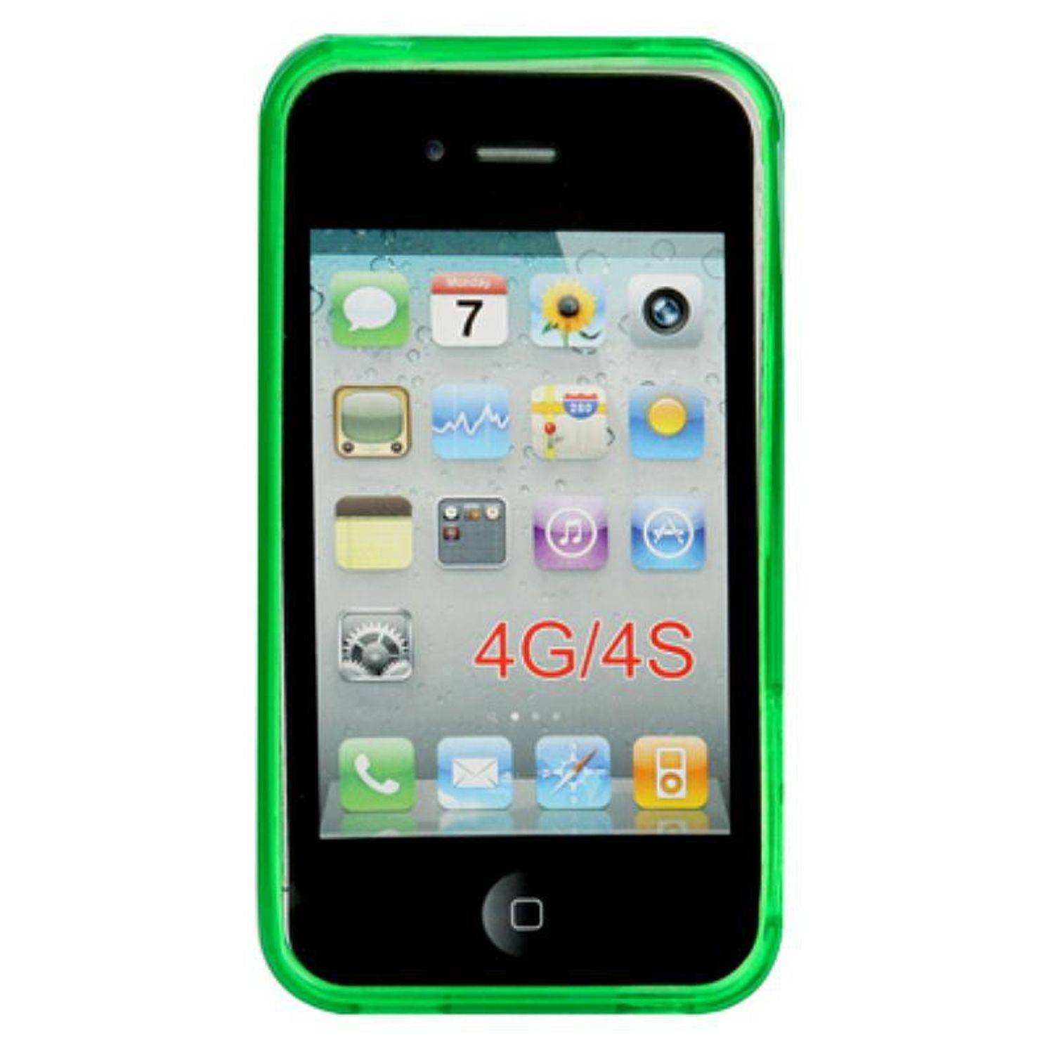 Apple iPhone 4 / 4s Handyhülle Backcover Mehrfarbig