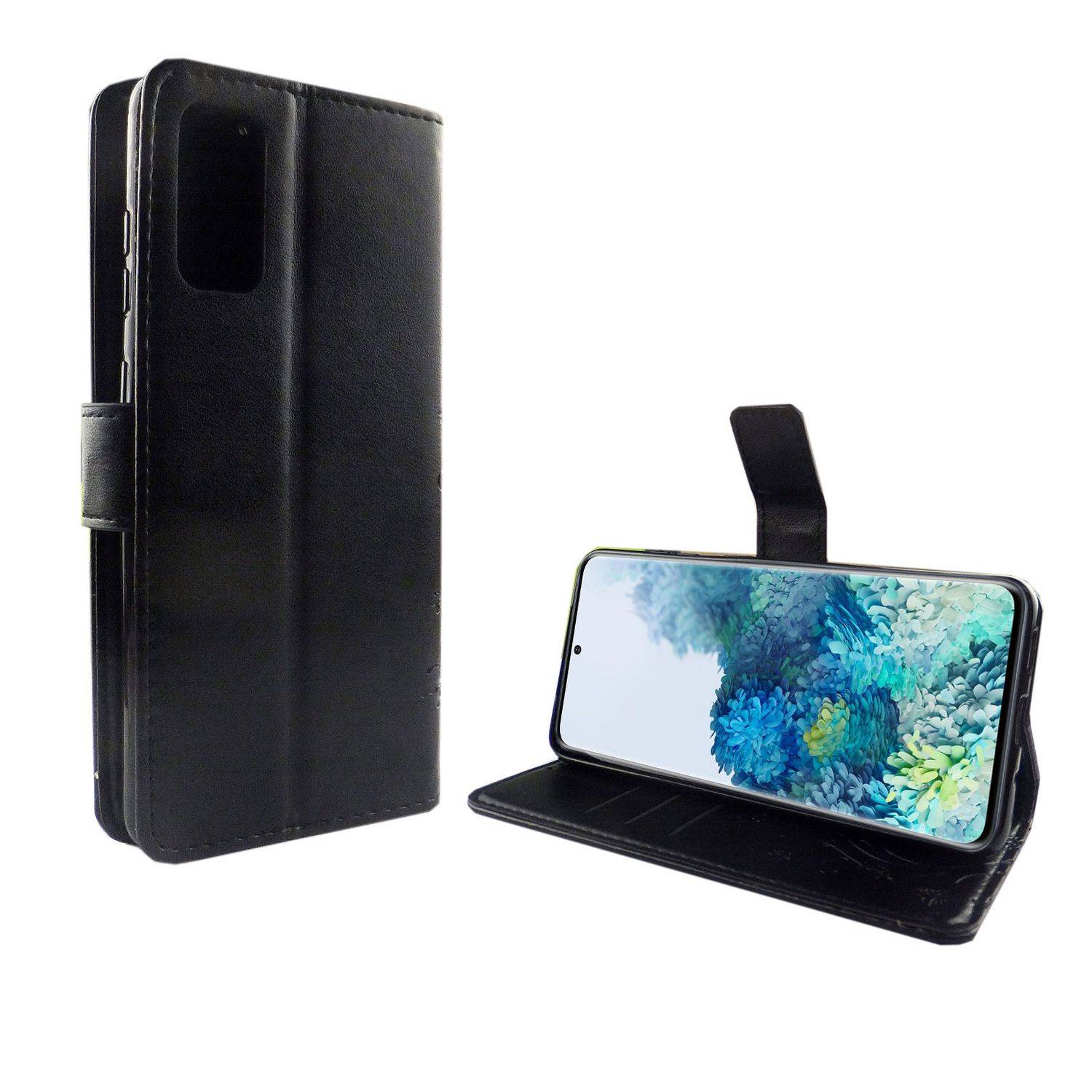 Samsung Galaxy S20 Handyhülle Bookcover Schwarz