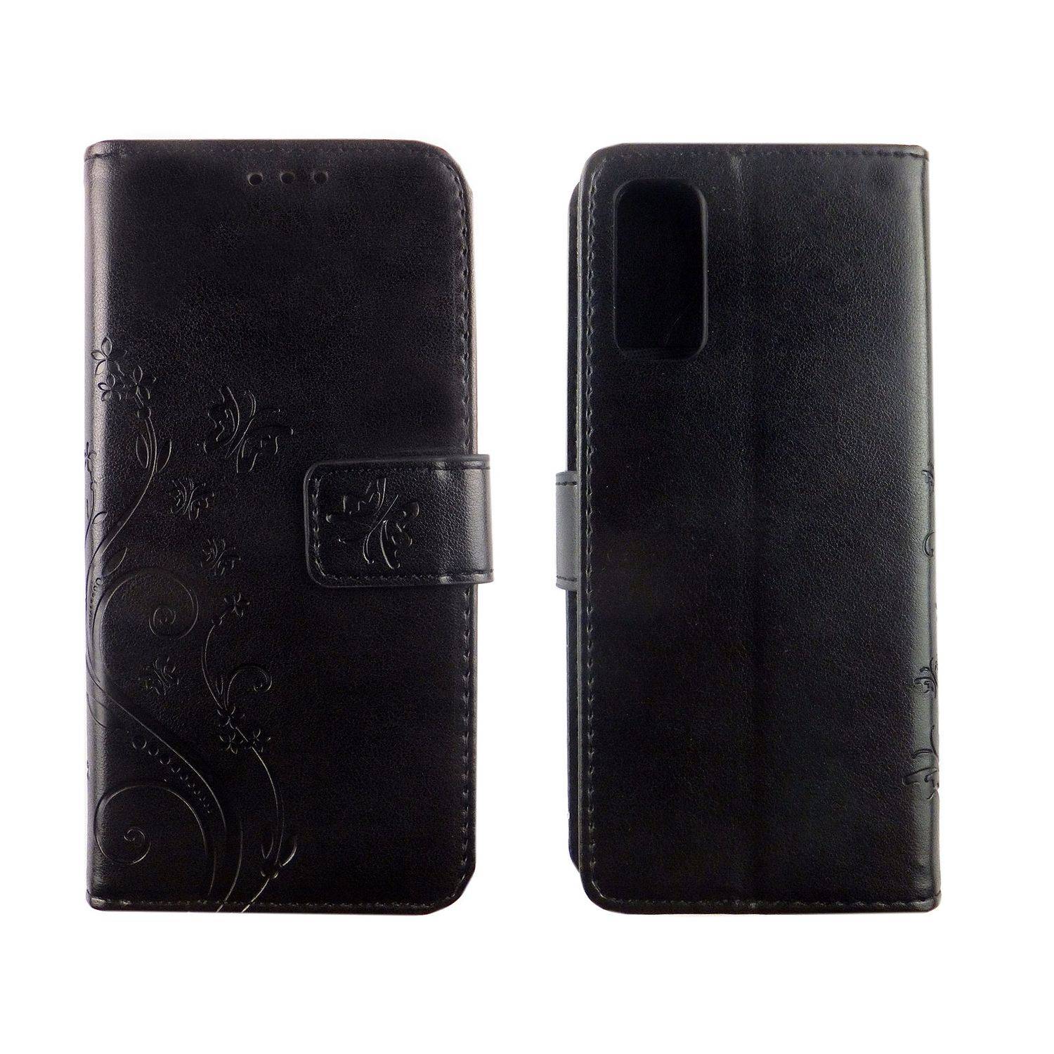 Samsung Galaxy S20 Handyhülle Bookcover Schwarz
