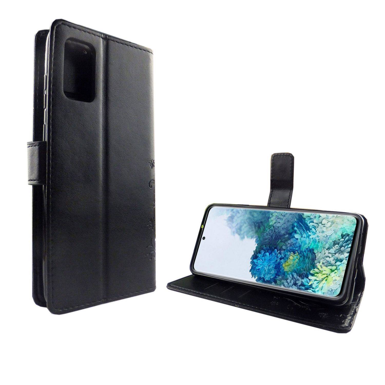 Samsung Galaxy S20 Plus Handyhülle Bookcover Schwarz