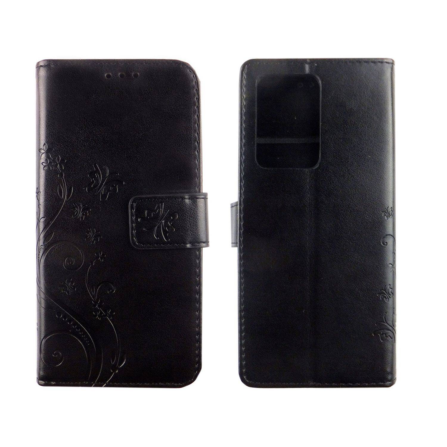 Samsung Galaxy S20 Ultra Handyhülle Bookcover Schwarz