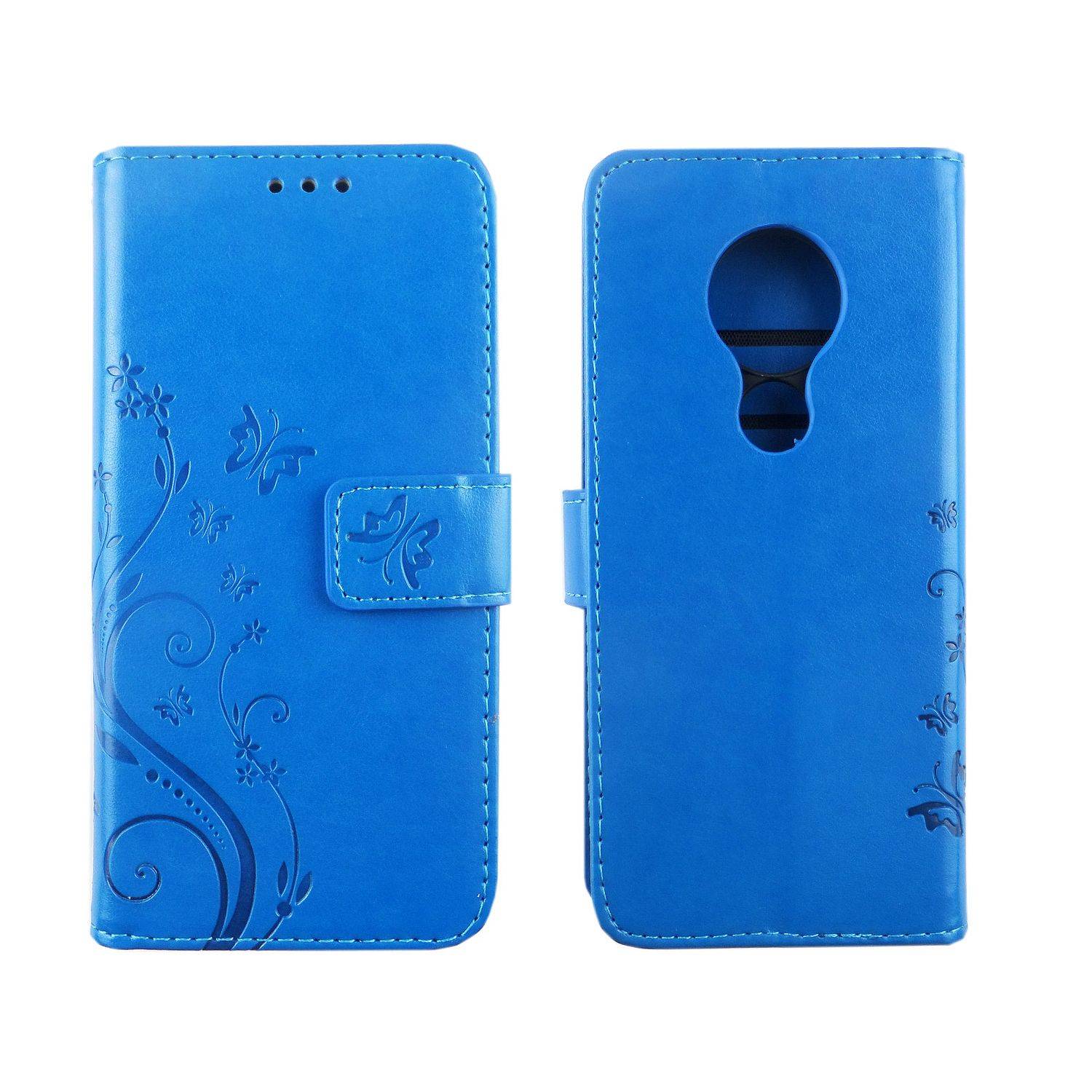 Nokia 6.2 Handyhülle Bookcover Blau