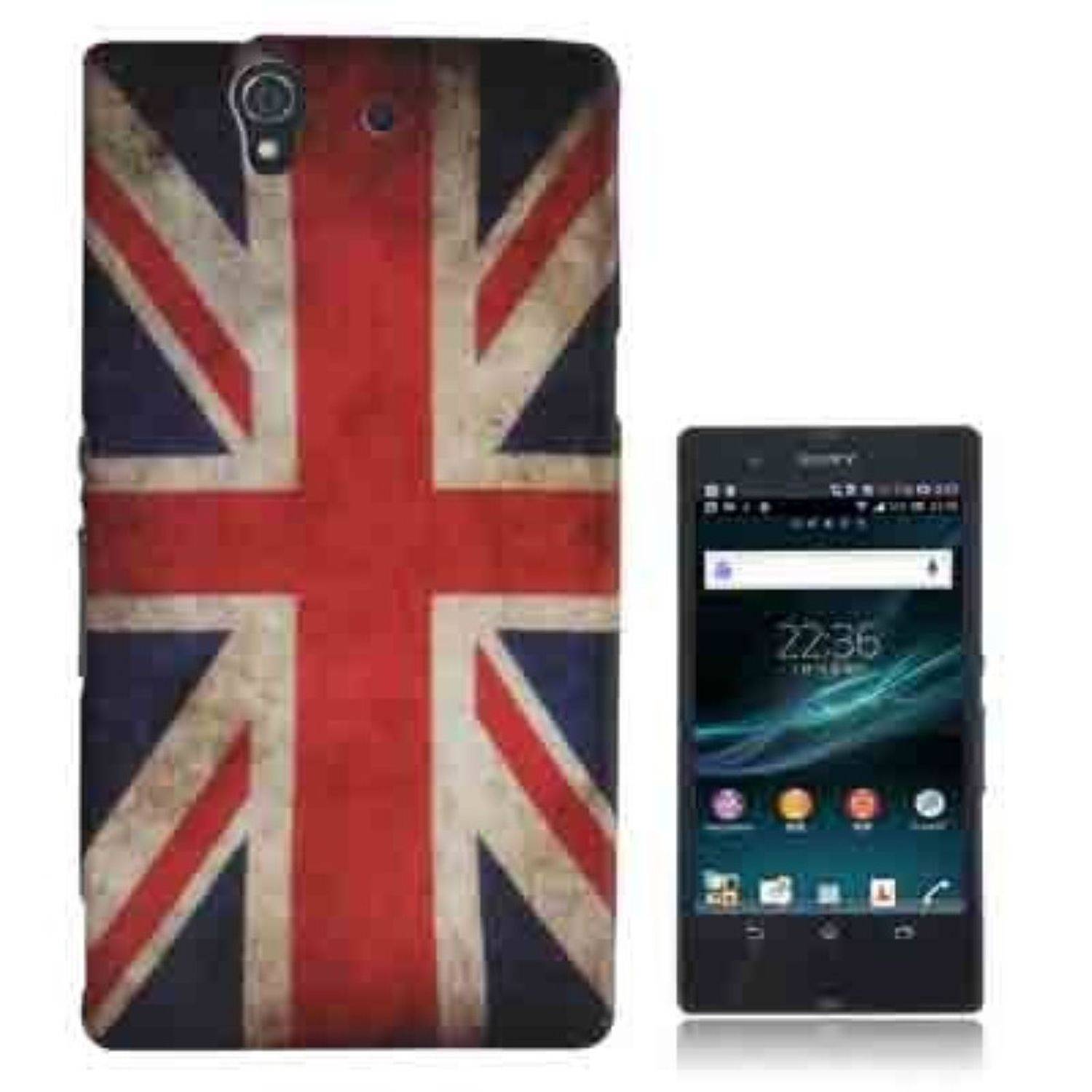 Sony Xperia Z Handyhülle Backcover Mehrfarbig