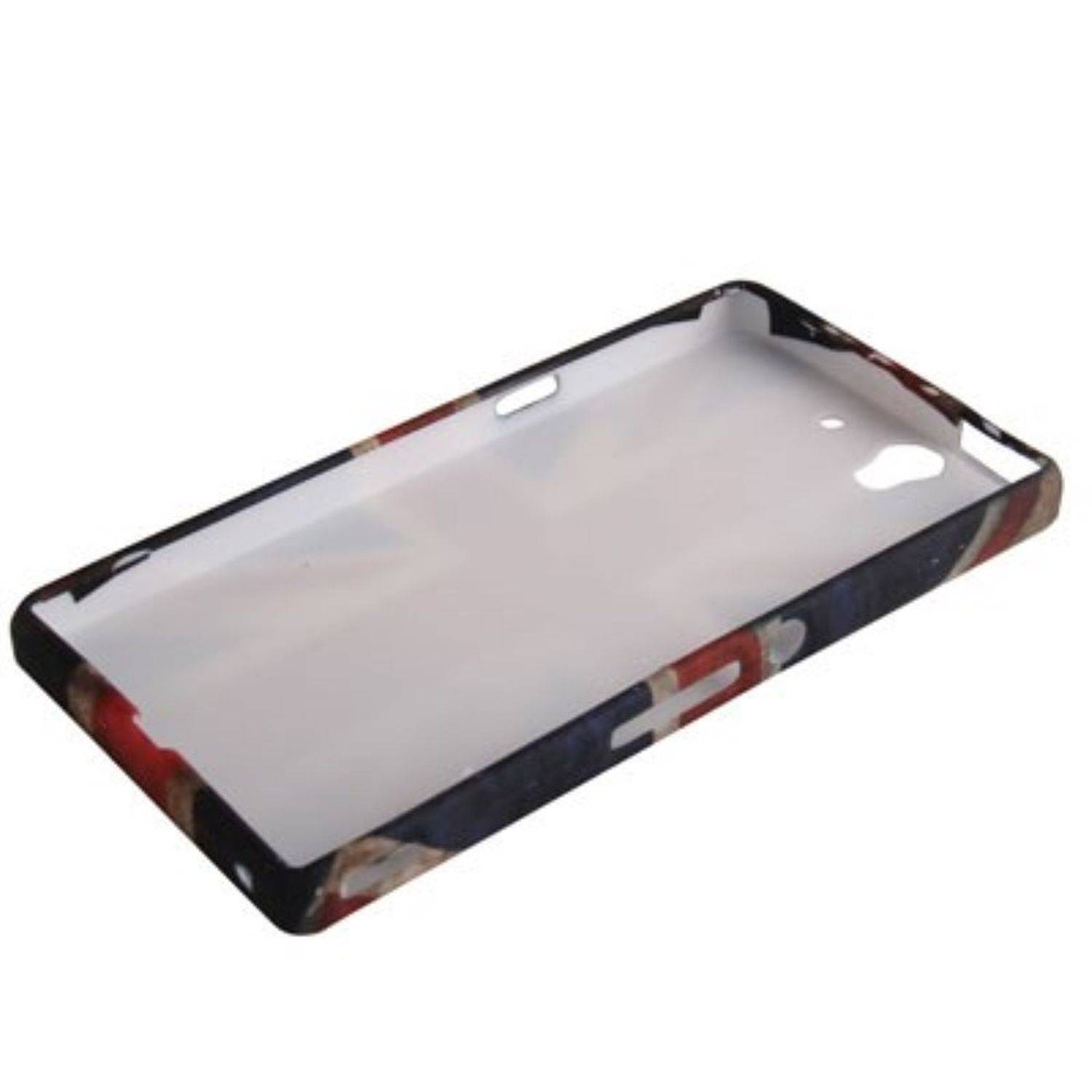 Sony Xperia Z Handyhülle Backcover Mehrfarbig