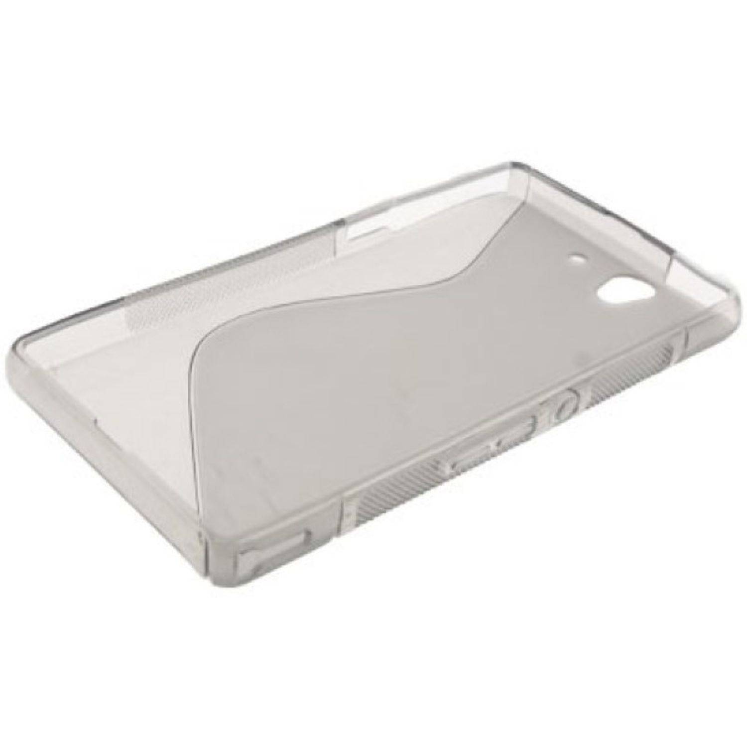 Sony Xperia Z Handyhülle Backcover Grau